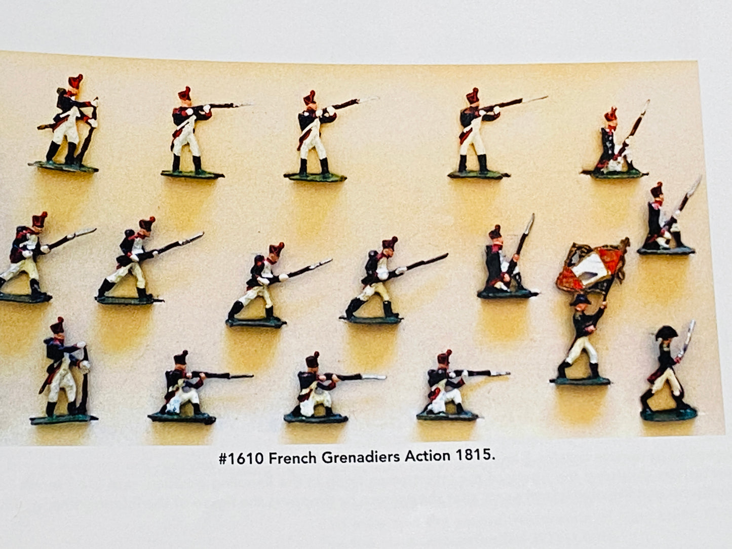 Napoleonic War French Grenadiers Infantry Soldiers SAE 30mm Union S Africa NAPF10