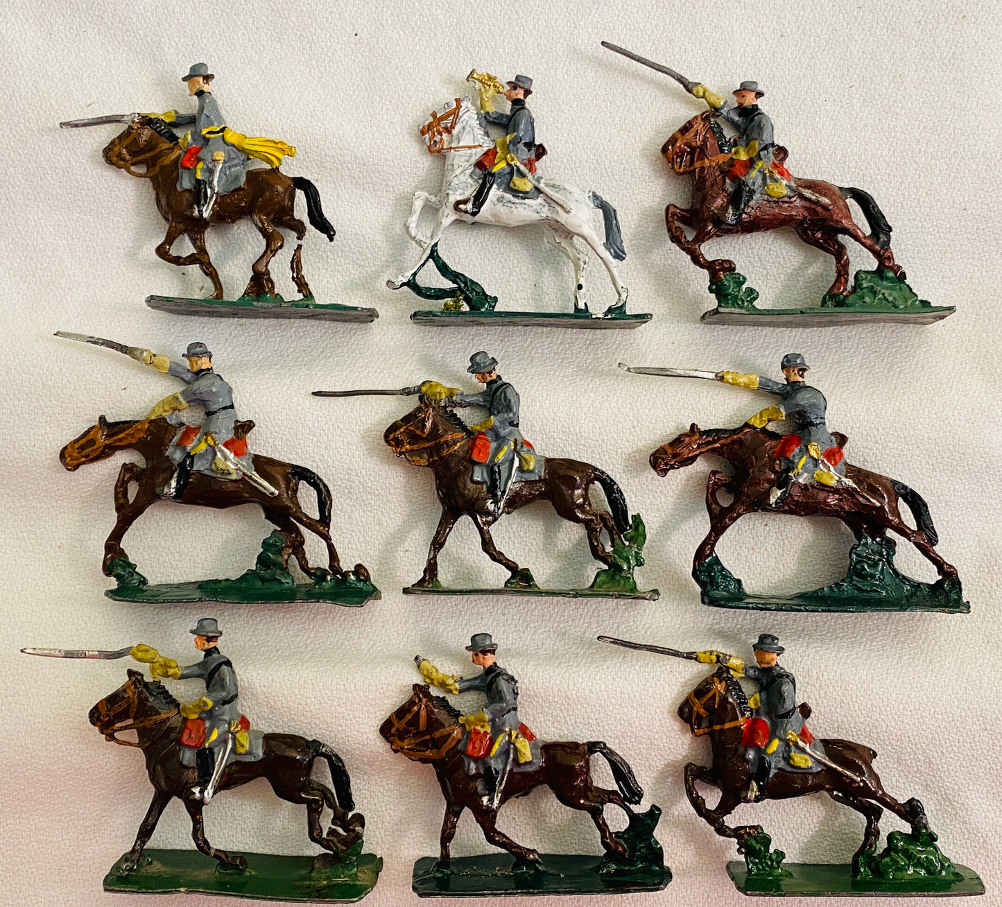 X- SAE 30mm  American Civil War Confederate Cavalry Soldiers Union S Africa