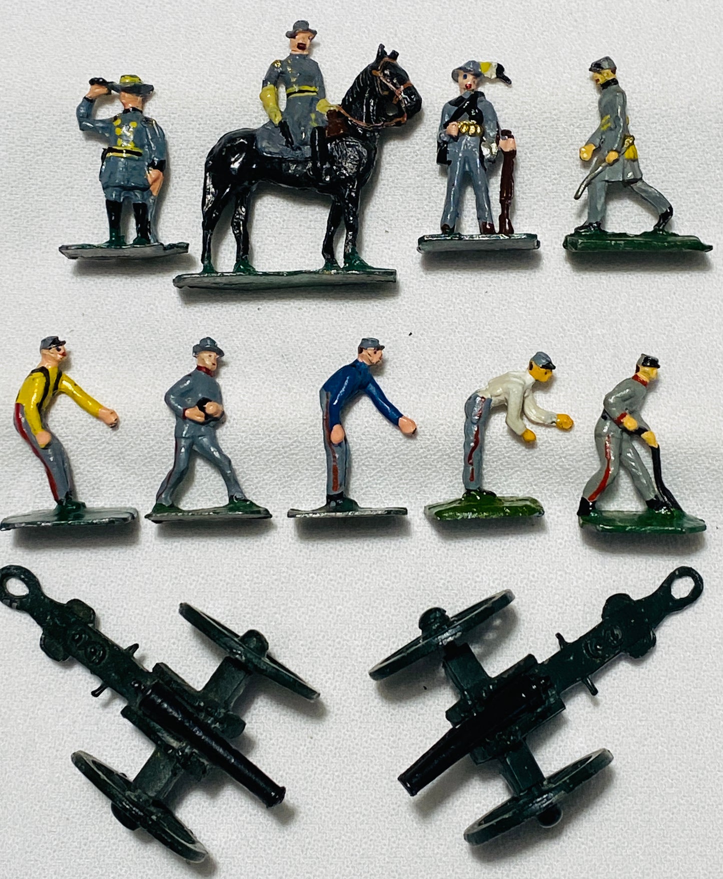 X- SAE 30mm  Civil War Confederate Artillery Soldiers Union S Africa