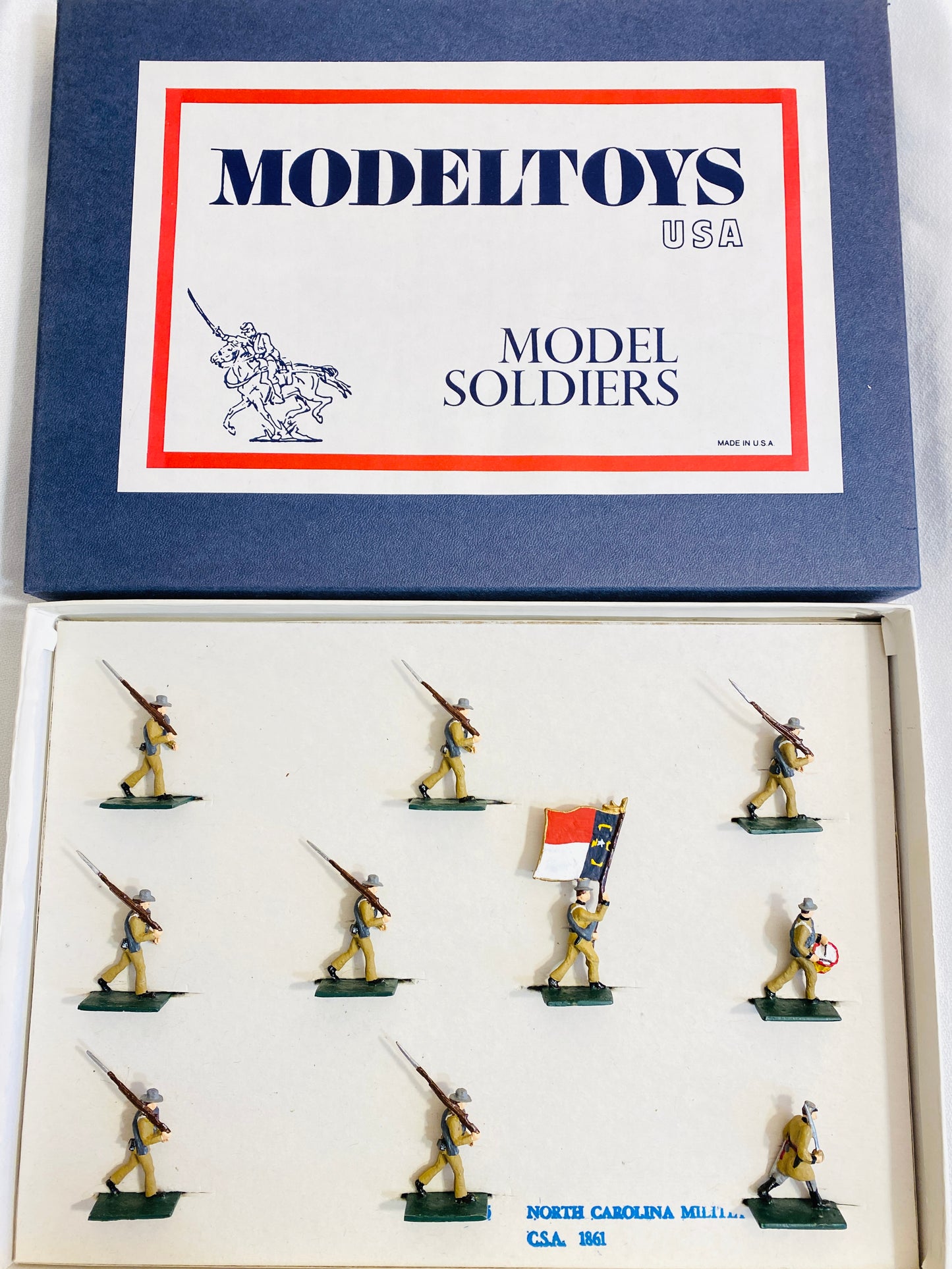 X - 30mm ModelToys North Carolina Militia American Civil War