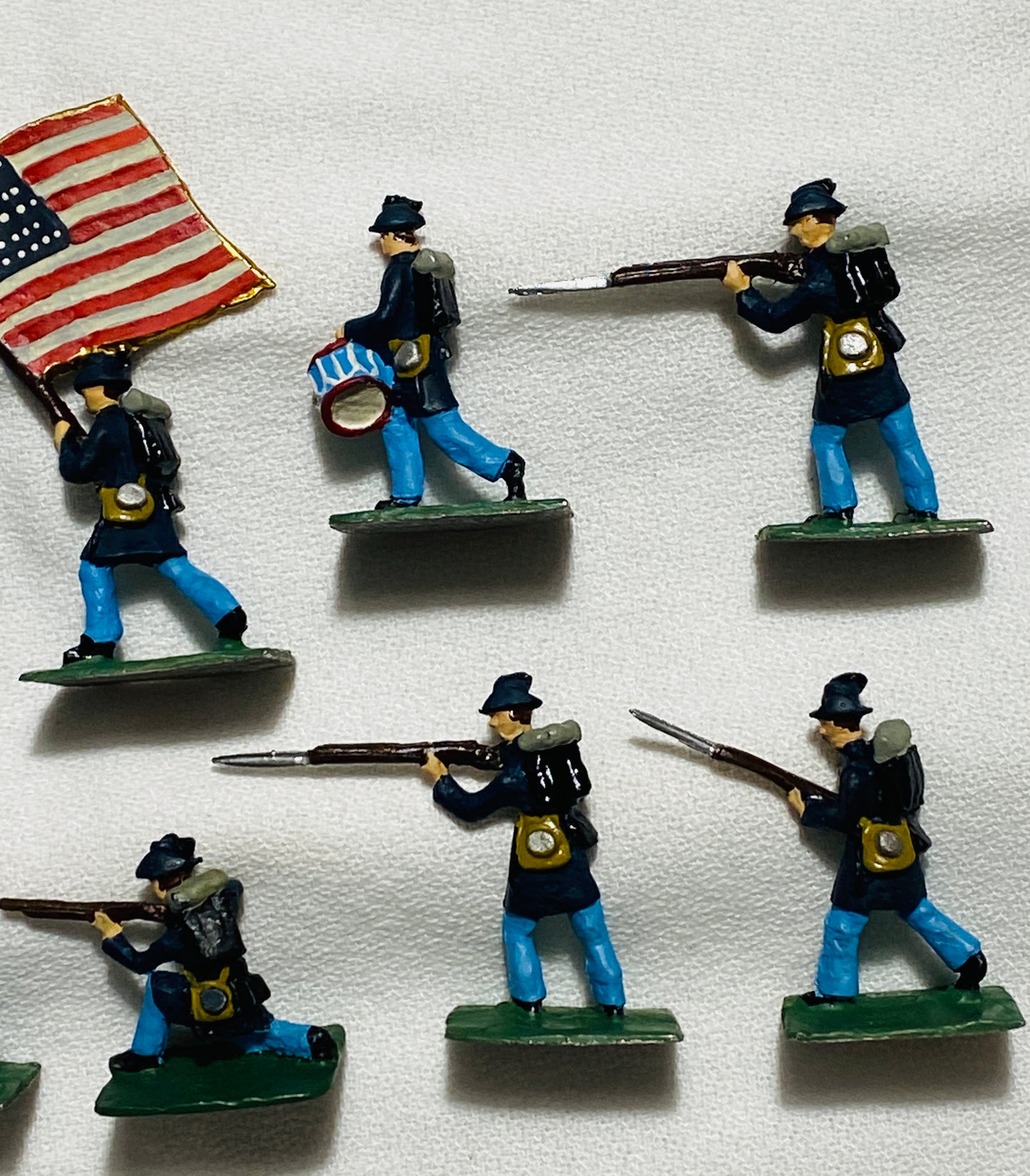 30mm ModelToys USA SAE Compatible American Civil War Union Iron Brigade Infantry