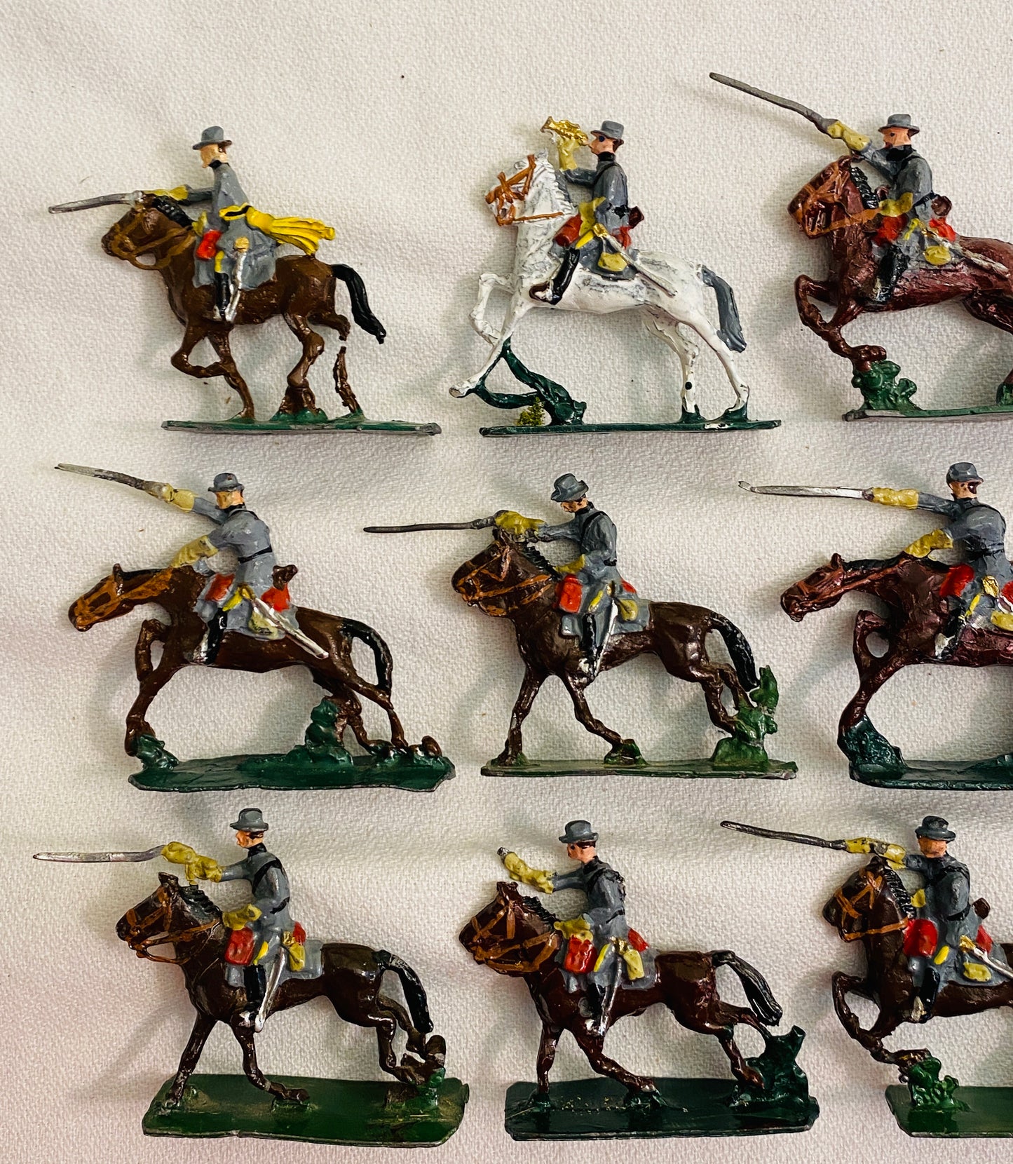 X- SAE 30mm  American Civil War Confederate Cavalry Soldiers Union S Africa