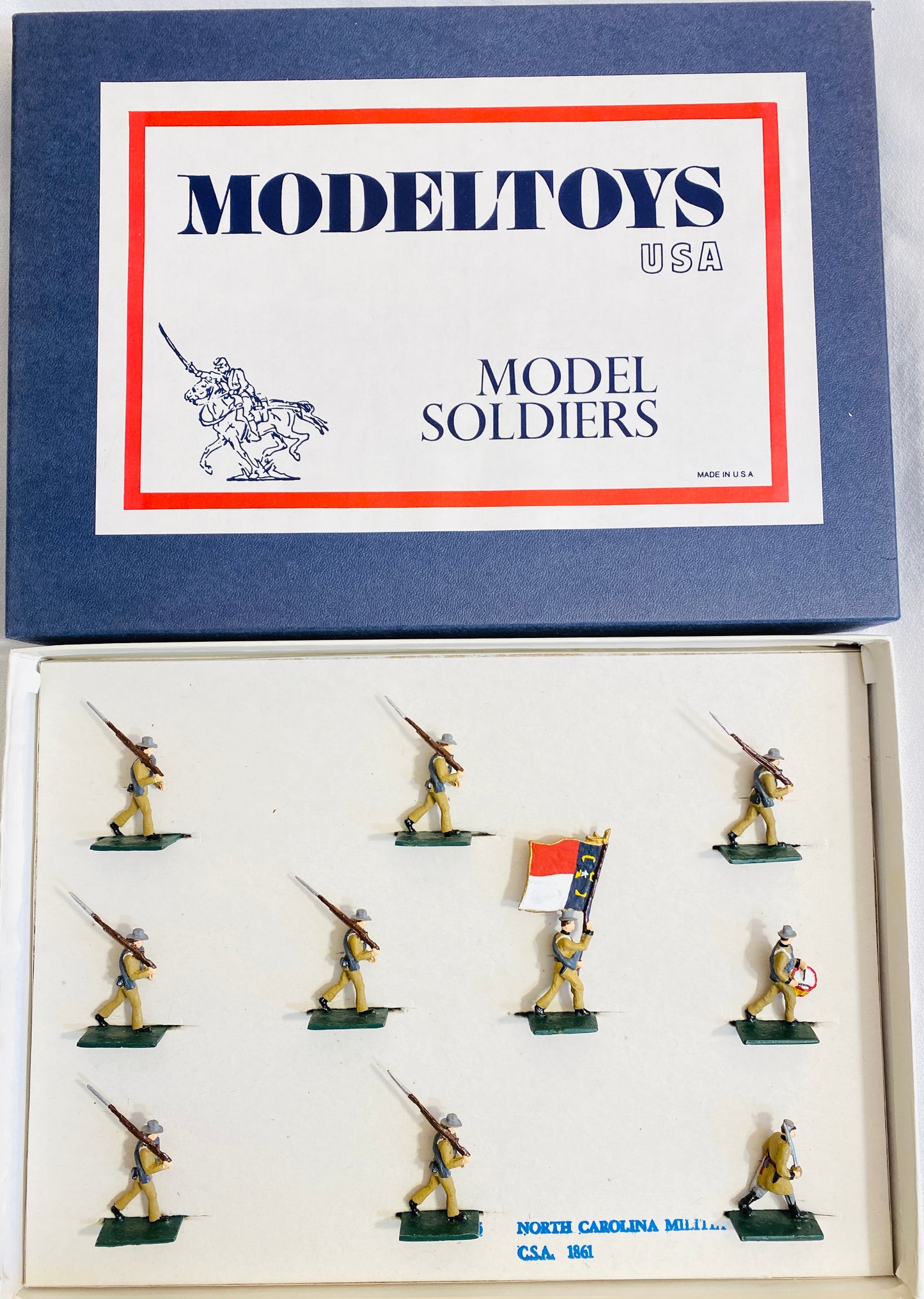 X - 30mm ModelToys North Carolina Militia American Civil War