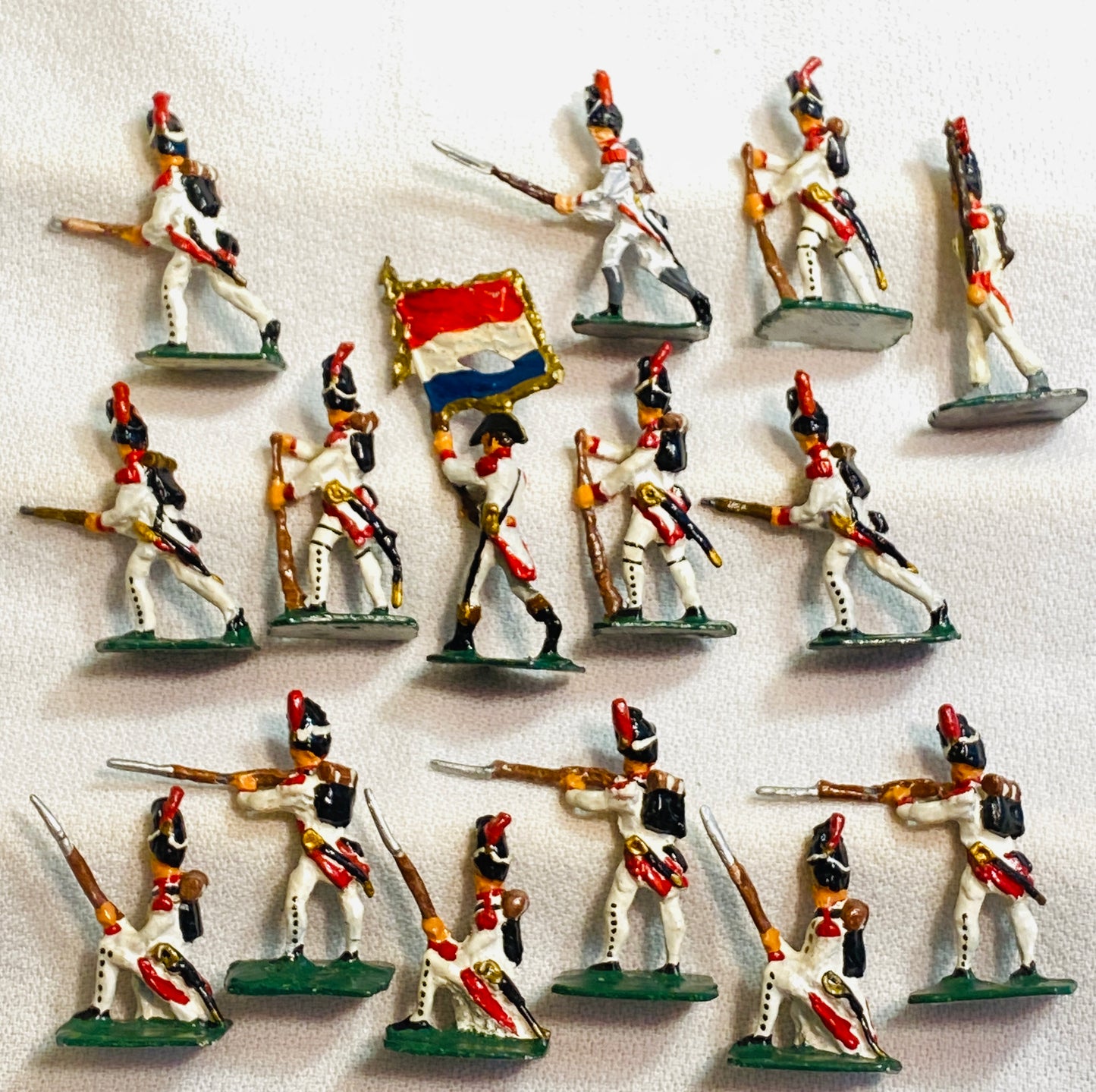 X- SAE 30mm  Napoleonic War Dutch Infantry Soldiers