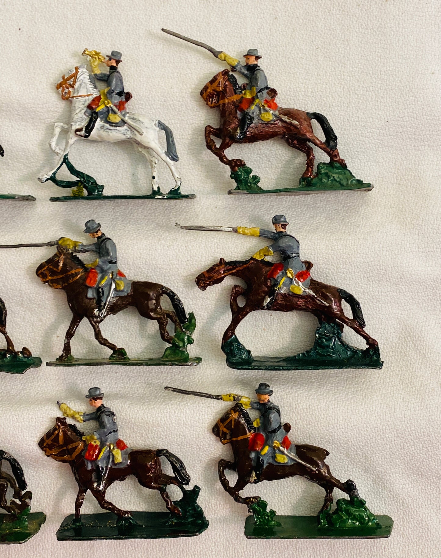 X- SAE 30mm  American Civil War Confederate Cavalry Soldiers Union S Africa