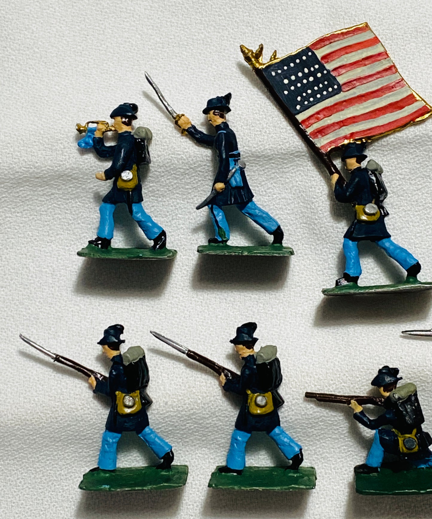 30mm ModelToys USA SAE Compatible American Civil War Union Iron Brigade Infantry