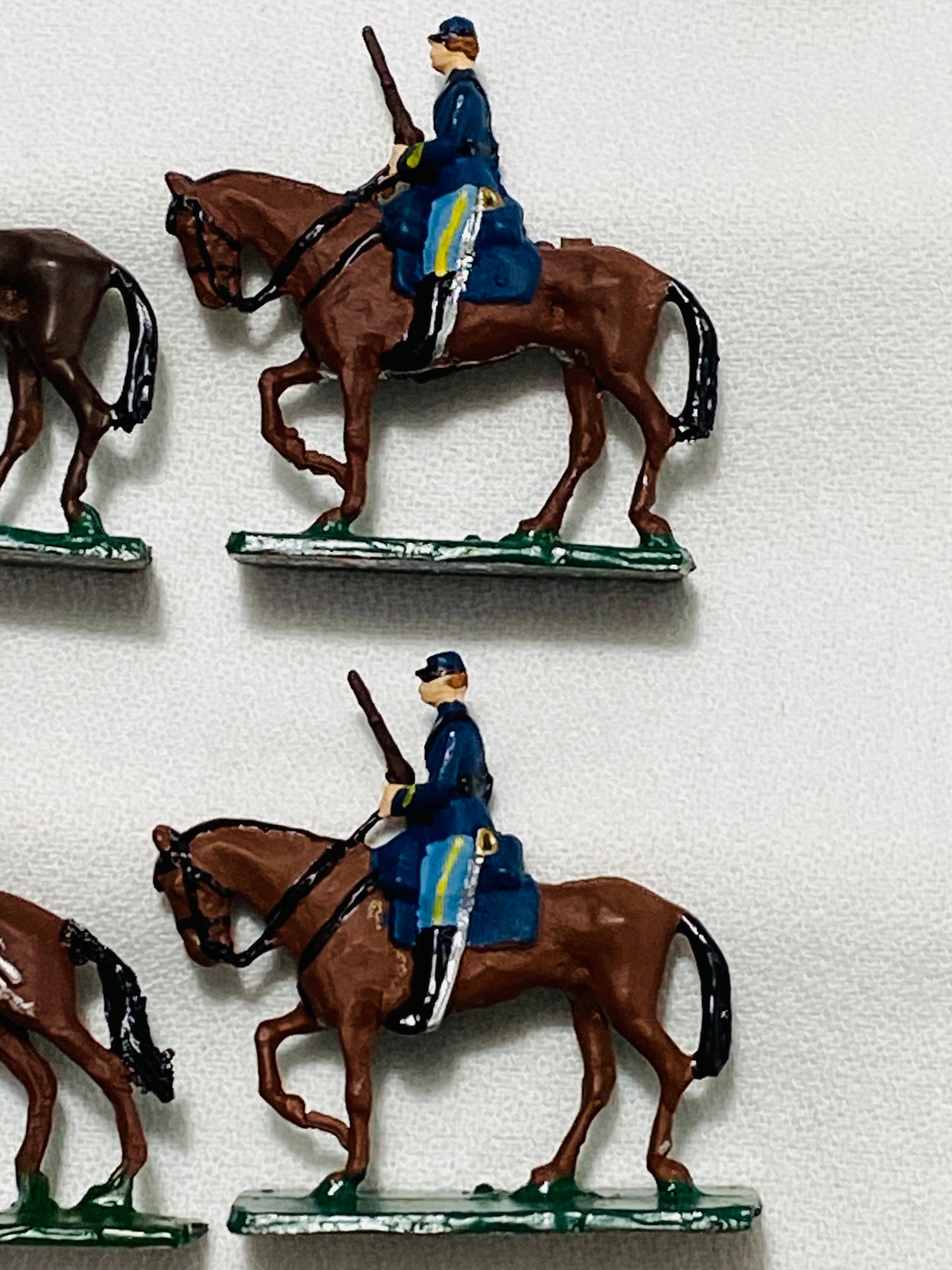 X- SAE Compatible 30mm ModelToys USA Civil War Union Cavalry Soldiers