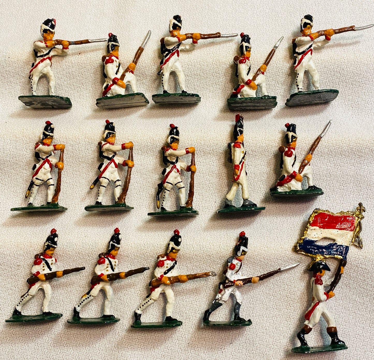 X- SAE 30mm  Napoleonic War Dutch Infantry Soldiers