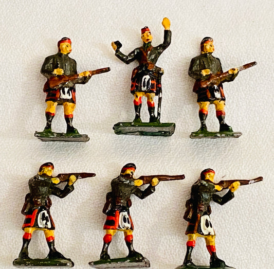 SAE 30mm  British Highlander Firing Soldiers Union of S Africa