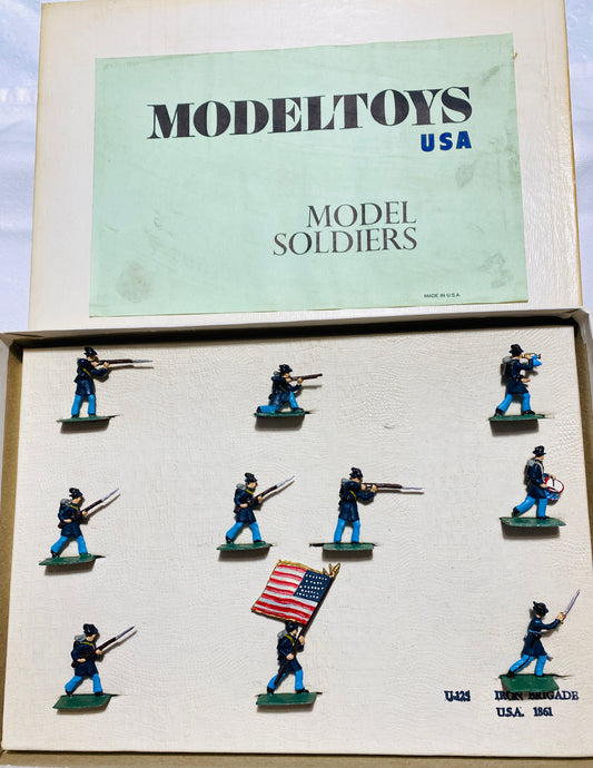 SAE 30mm Compatible ModelToys USA American Civil War Union Iron Brigade Infantry