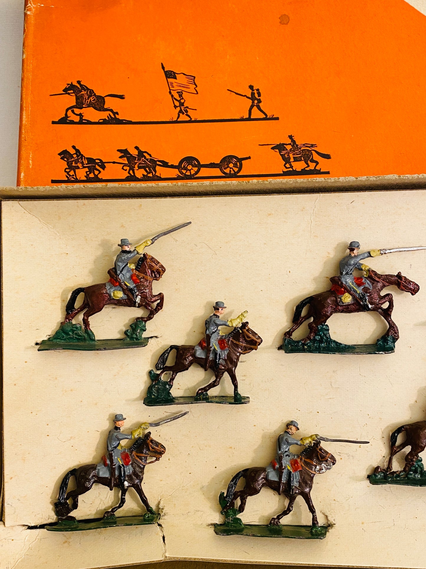 X- SAE 30mm  American Civil War Confederate Cavalry Soldiers Union S Africa