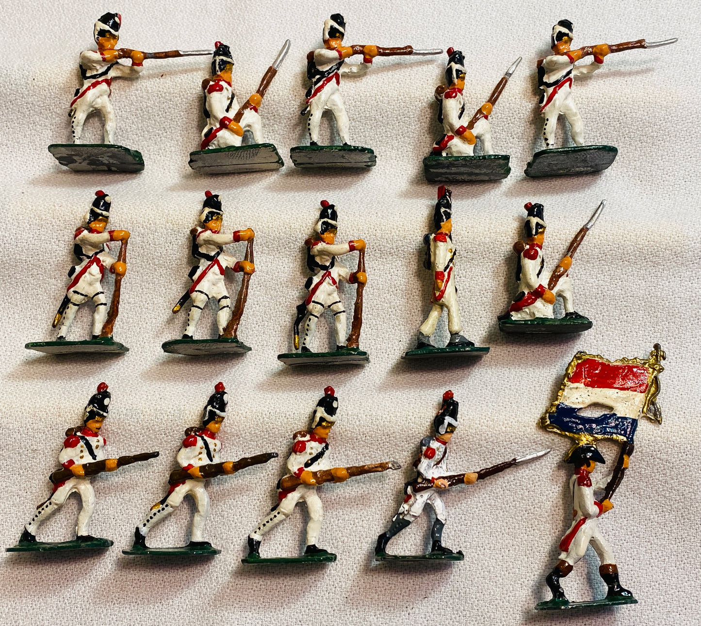 X- SAE 30mm  Napoleonic War Dutch Infantry Soldiers