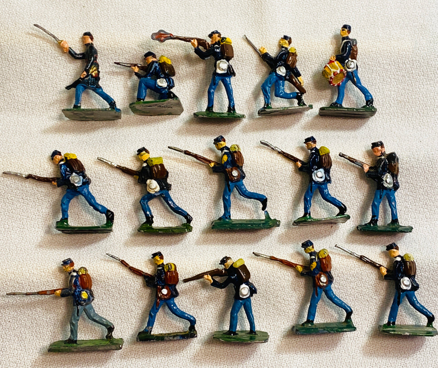 X - SAE 30mm  American Civil War Union Infantry in Action