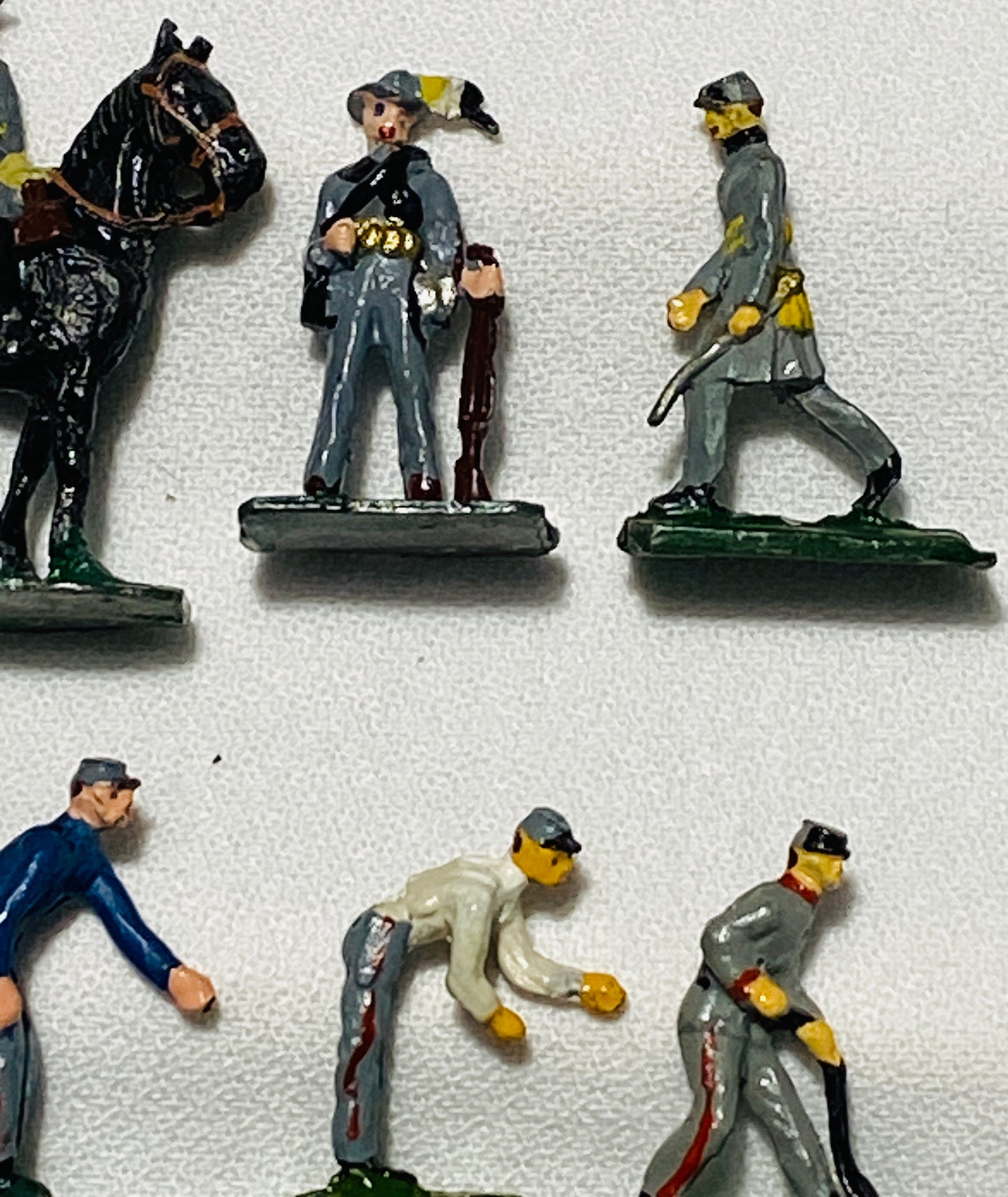 X- SAE 30mm  Civil War Confederate Artillery Soldiers Union S Africa