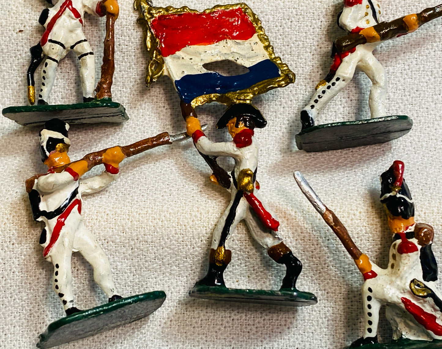 X- SAE 30mm  Napoleonic War Dutch Infantry Soldiers