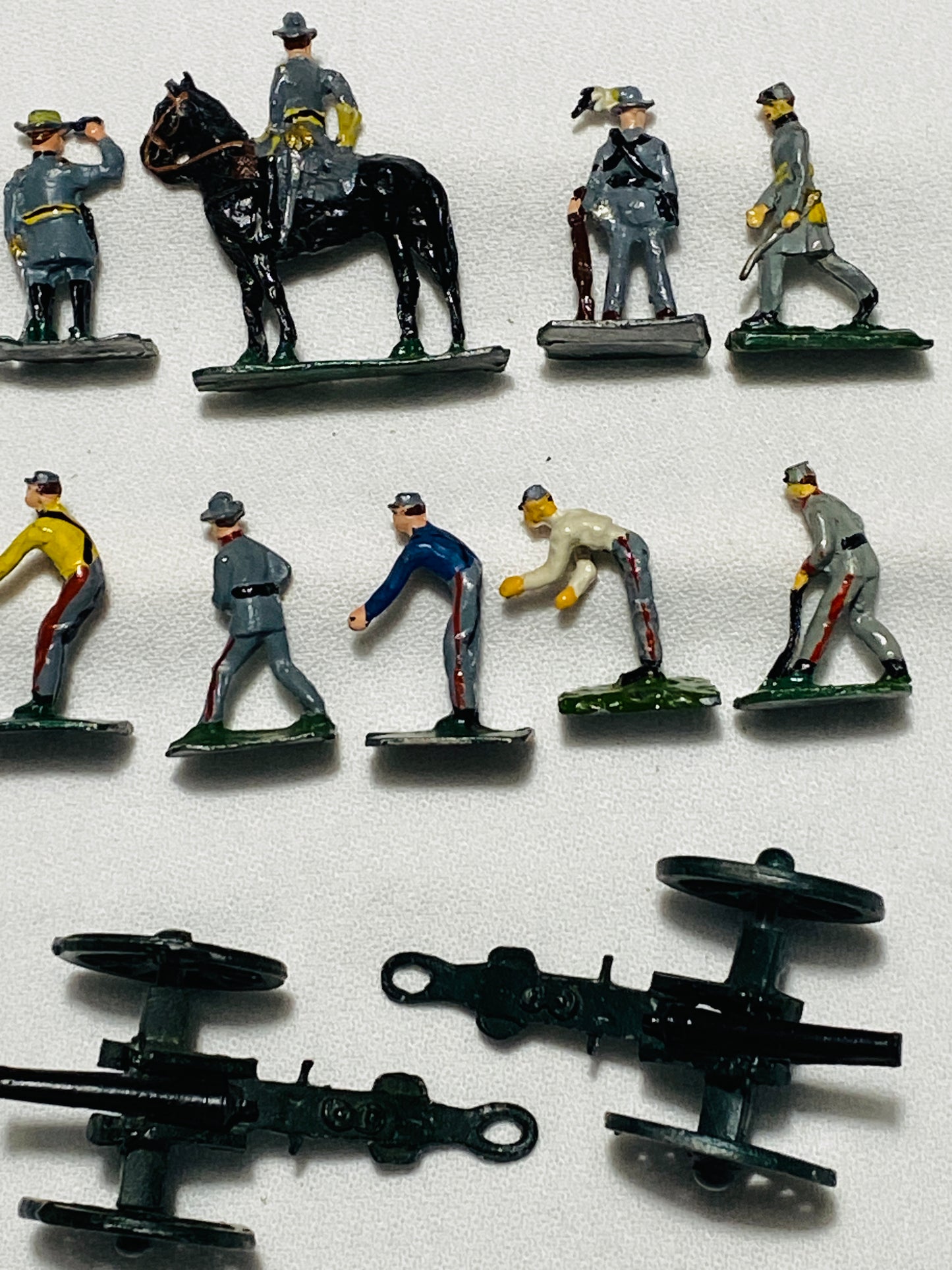 X- SAE 30mm  Civil War Confederate Artillery Soldiers Union S Africa