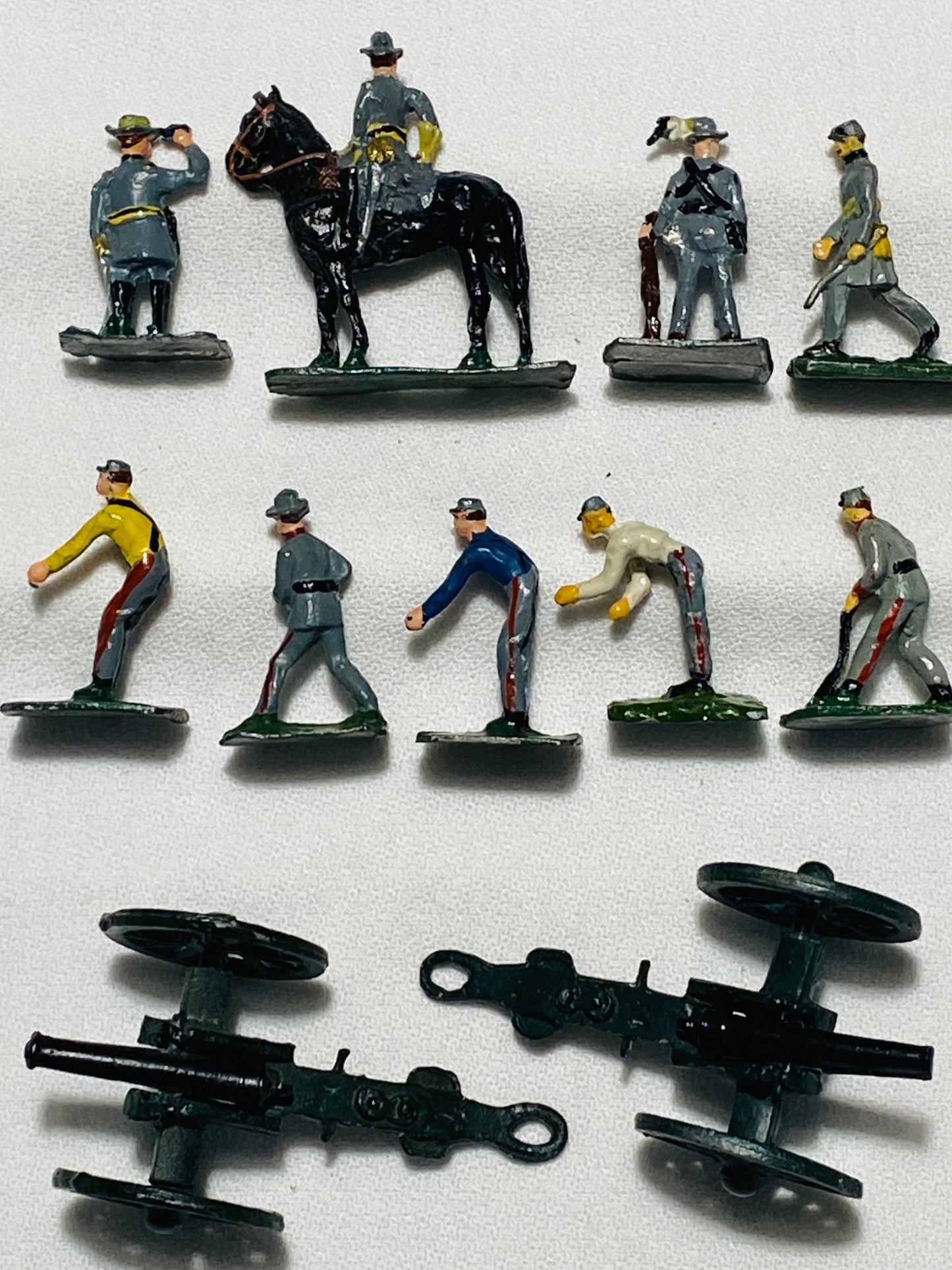 X- SAE 30mm  Civil War Confederate Artillery Soldiers Union S Africa