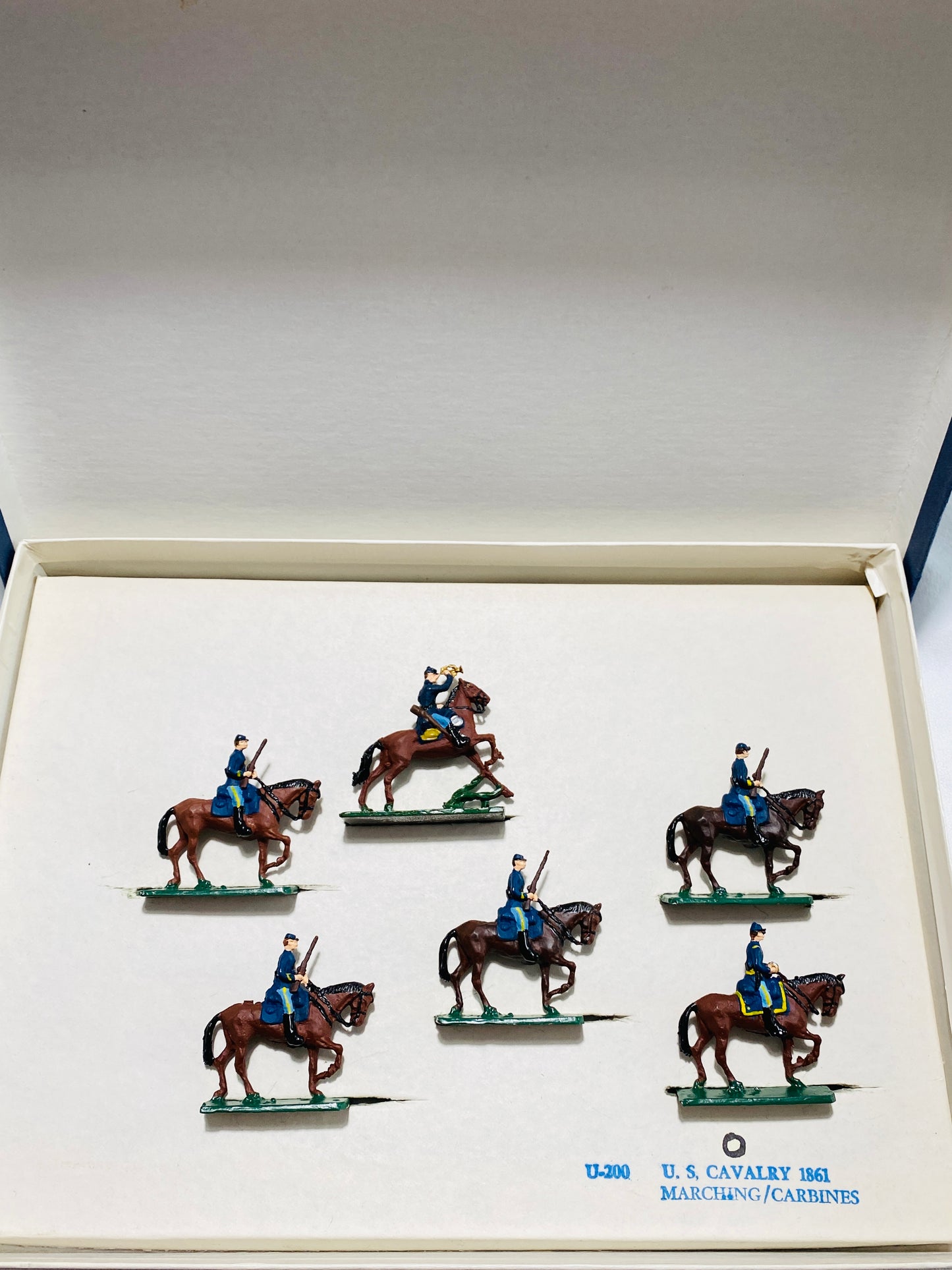 X- SAE Compatible 30mm ModelToys USA Civil War Union Cavalry Soldiers