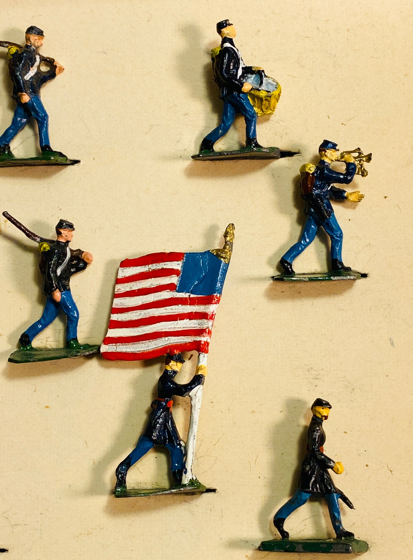 X - SAE 30mm  American Civil War Union Infantry Marching In Box