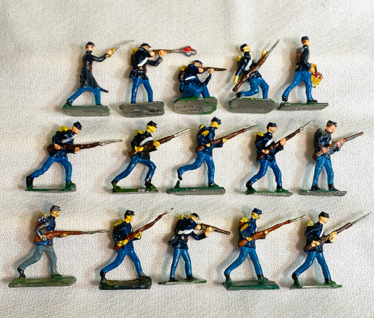 X - SAE 30mm  American Civil War Union Infantry in Action