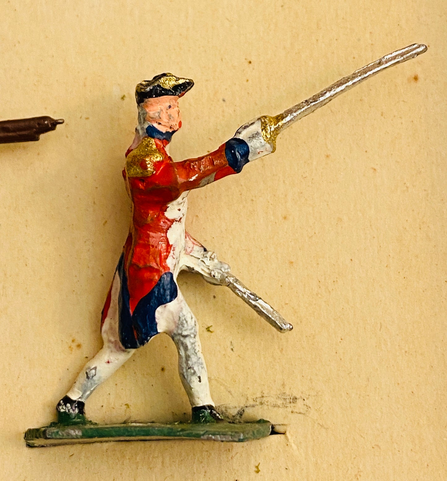 X - SAE 30mm British Line Infantry Firing- American Revolutionary War