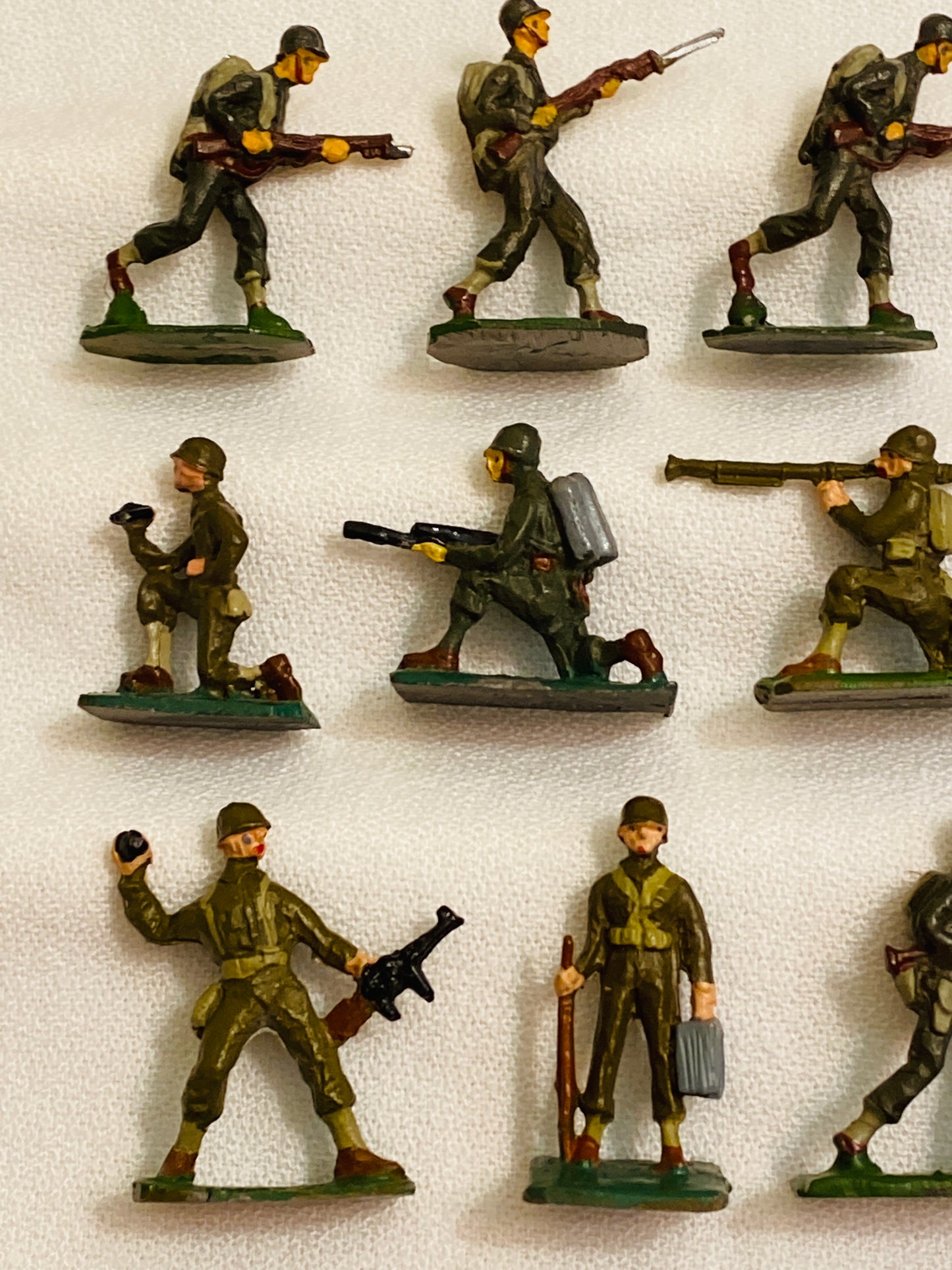 SAE 30mm  World War II American Infantry Action Soldiers