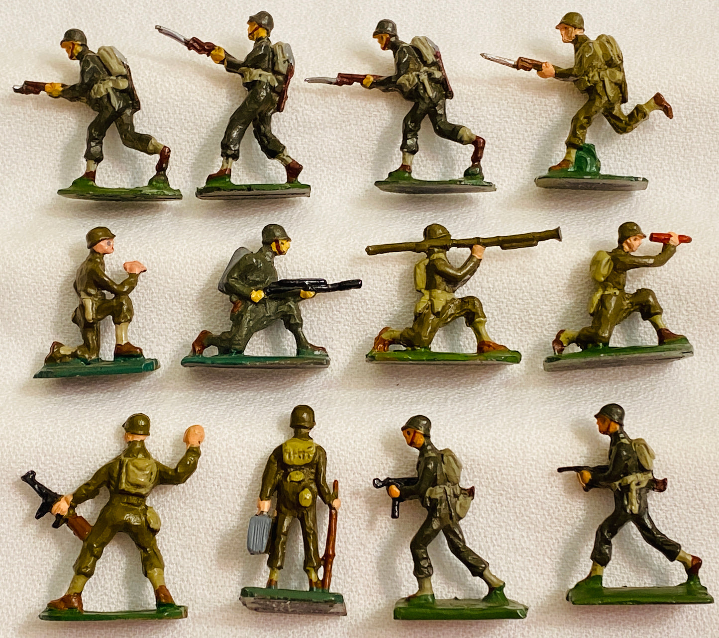 SAE 30mm  World War II American Infantry Action Soldiers