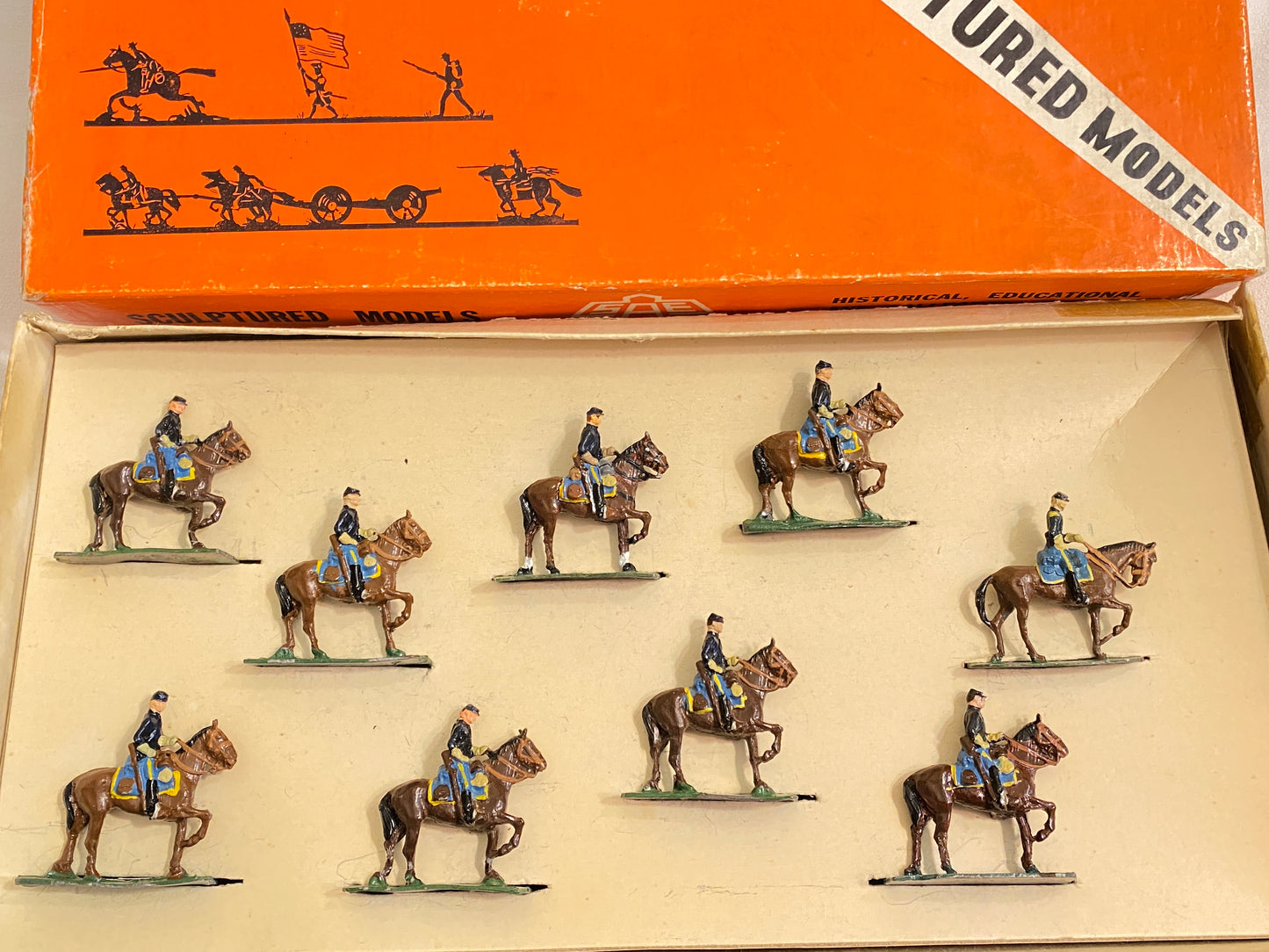 X - SAE 30mm  American Civil War Union Cavalry Soldiers