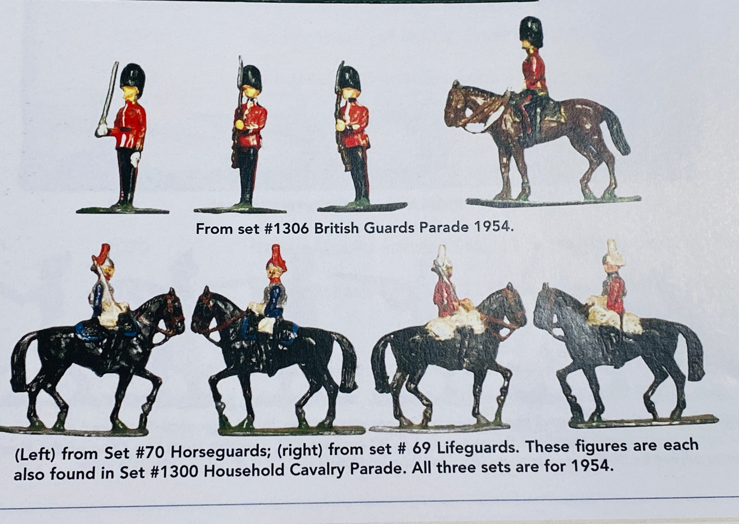 X - SAE 30mm British Household Cavalry Horse Guards #70 Lead Soldiers Union S Africa