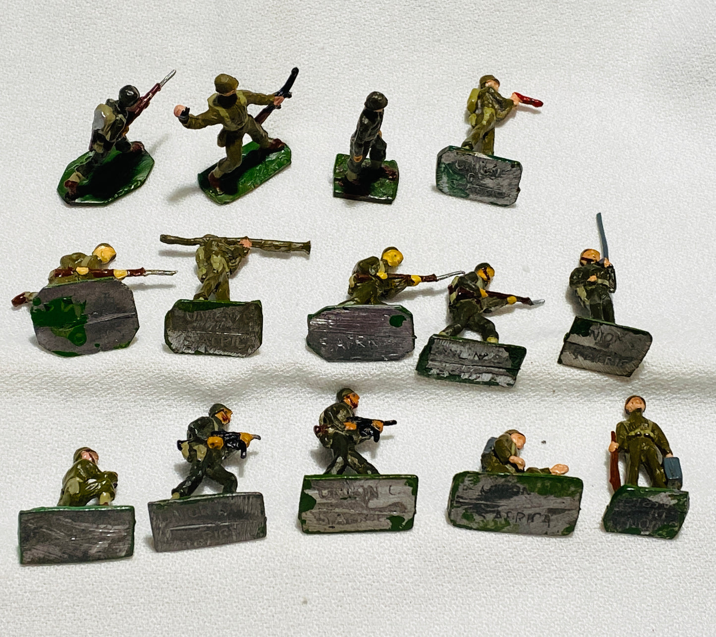 X SAE 30mm  World War II American Infantry Action Soldiers