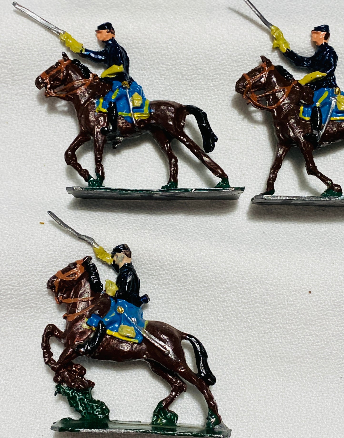 X- SAE 30mm American Civil War Federal Cavalry Soldiers