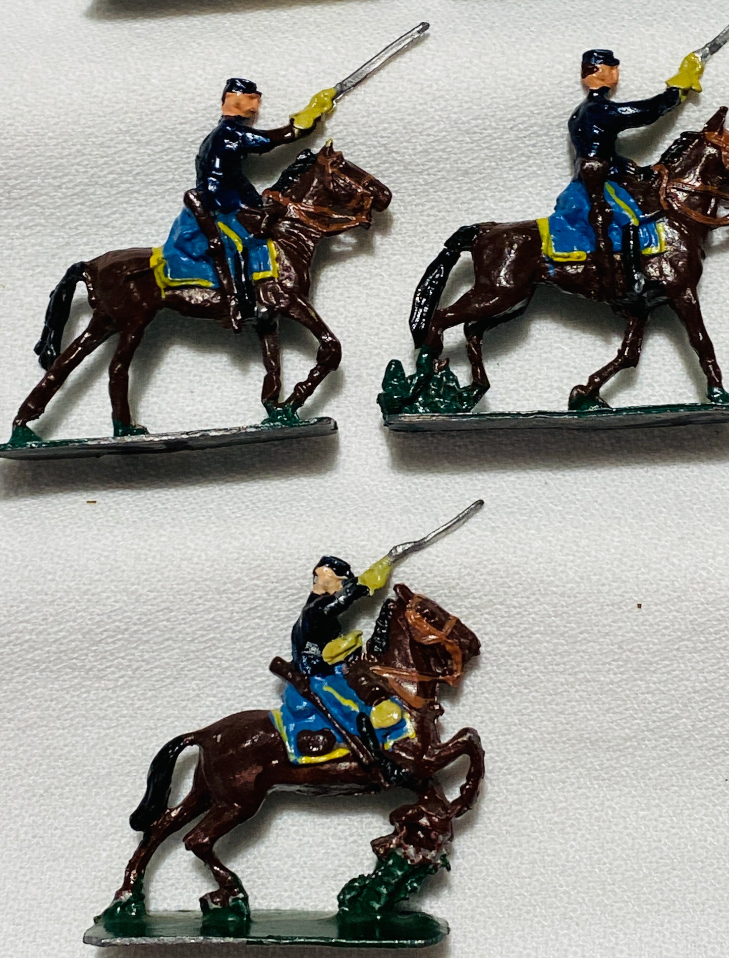 X- SAE 30mm American Civil War Federal Cavalry Soldiers