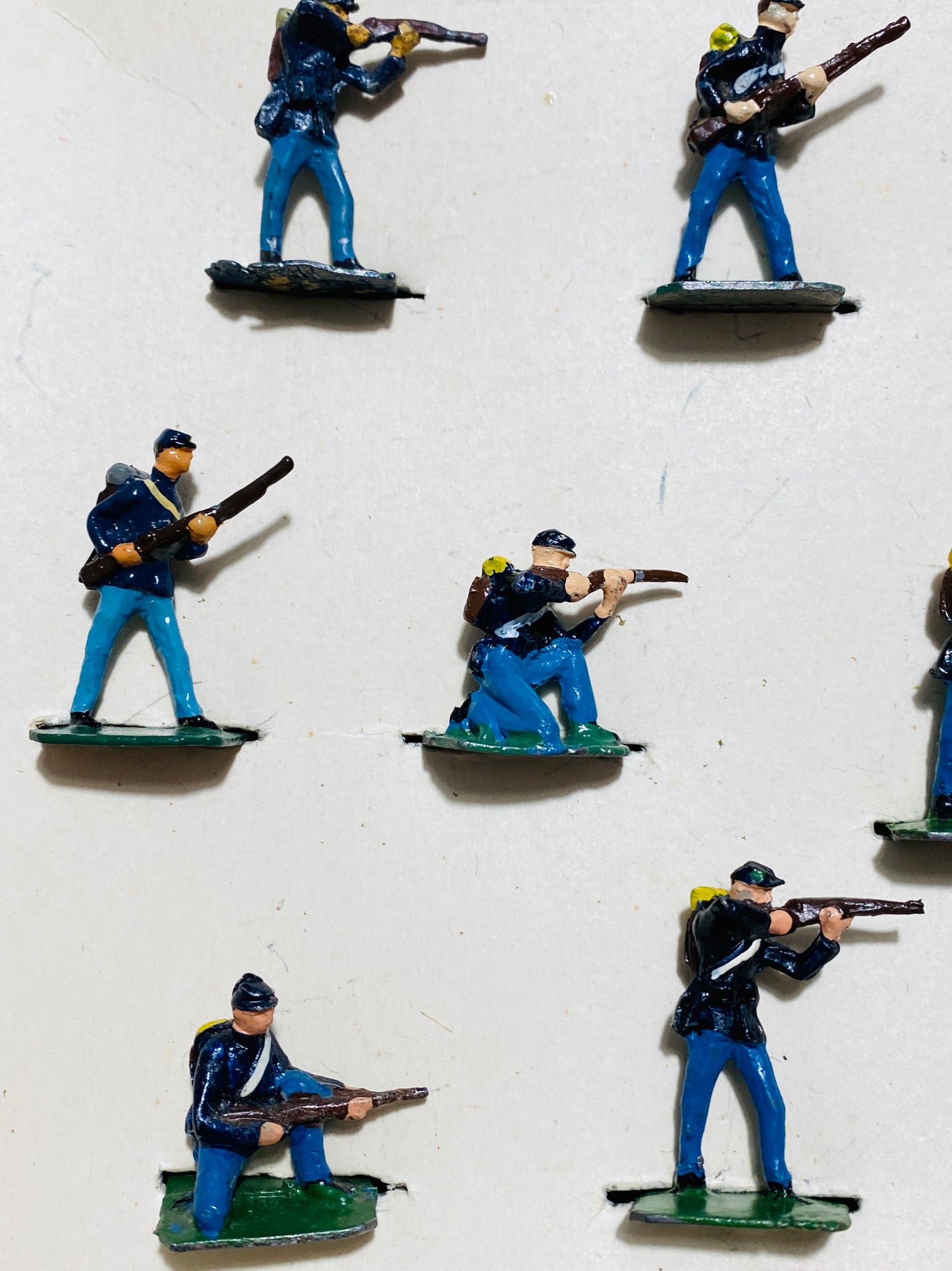 X SAE 30mm  American Civil War Federal Union LEAD Infantry Soldiers Union S Africa