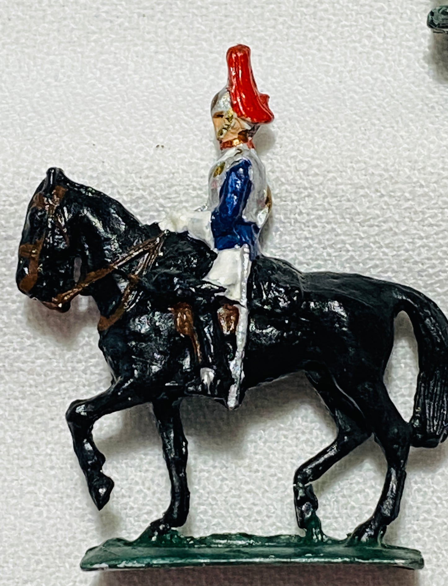 X - SAE 30mm British Household Cavalry Horse Guards #70 Lead Soldiers Union S Africa