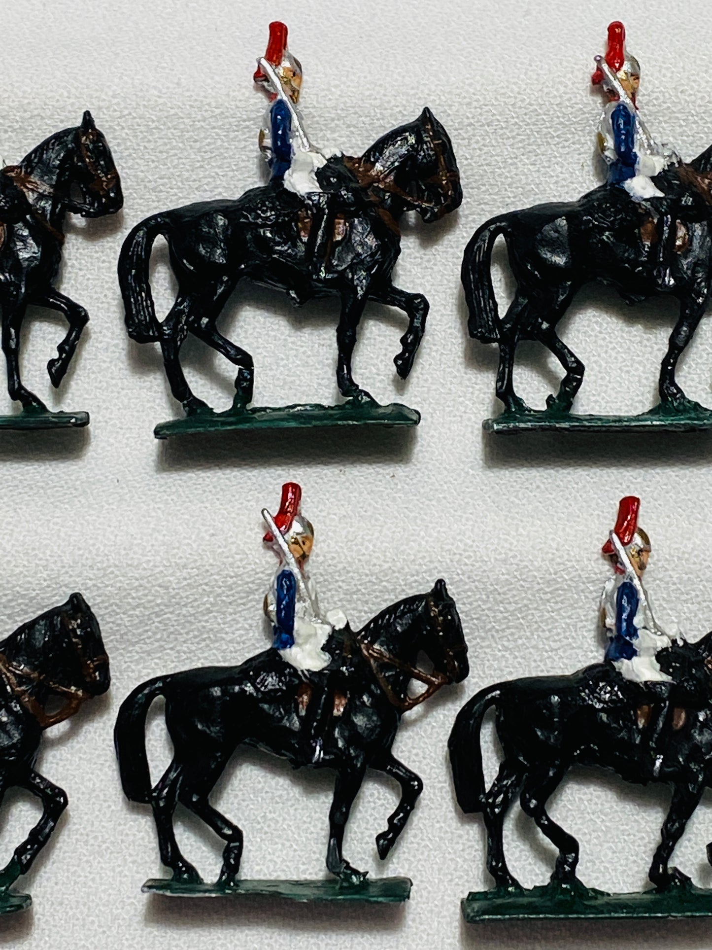 X - SAE 30mm British Household Cavalry Horse Guards #70 Lead Soldiers Union S Africa