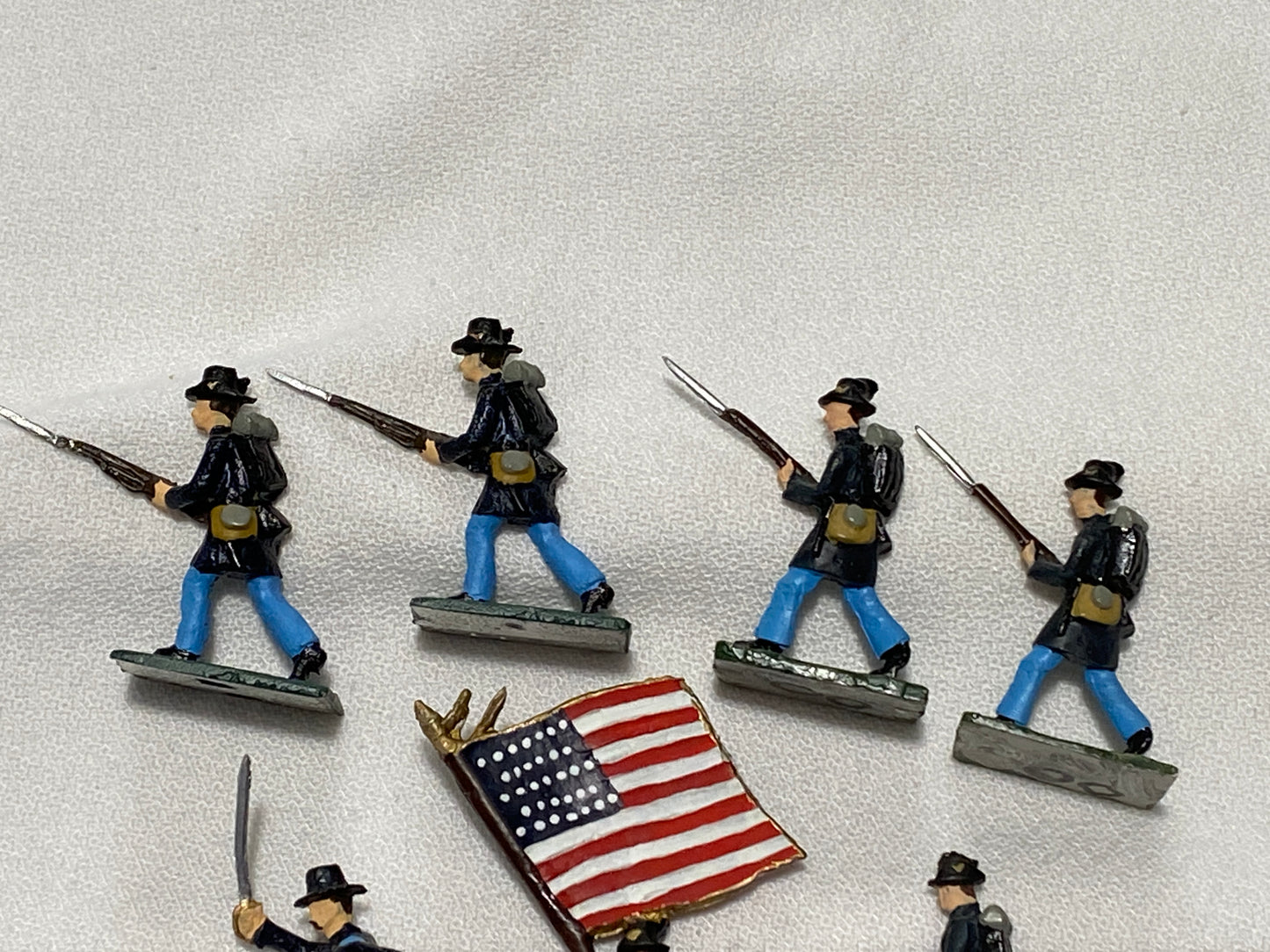 X- SAE Compatible 30mm ModelToys USA MODELTOY American Civil War Union IRON BRIGADE / Black Hat