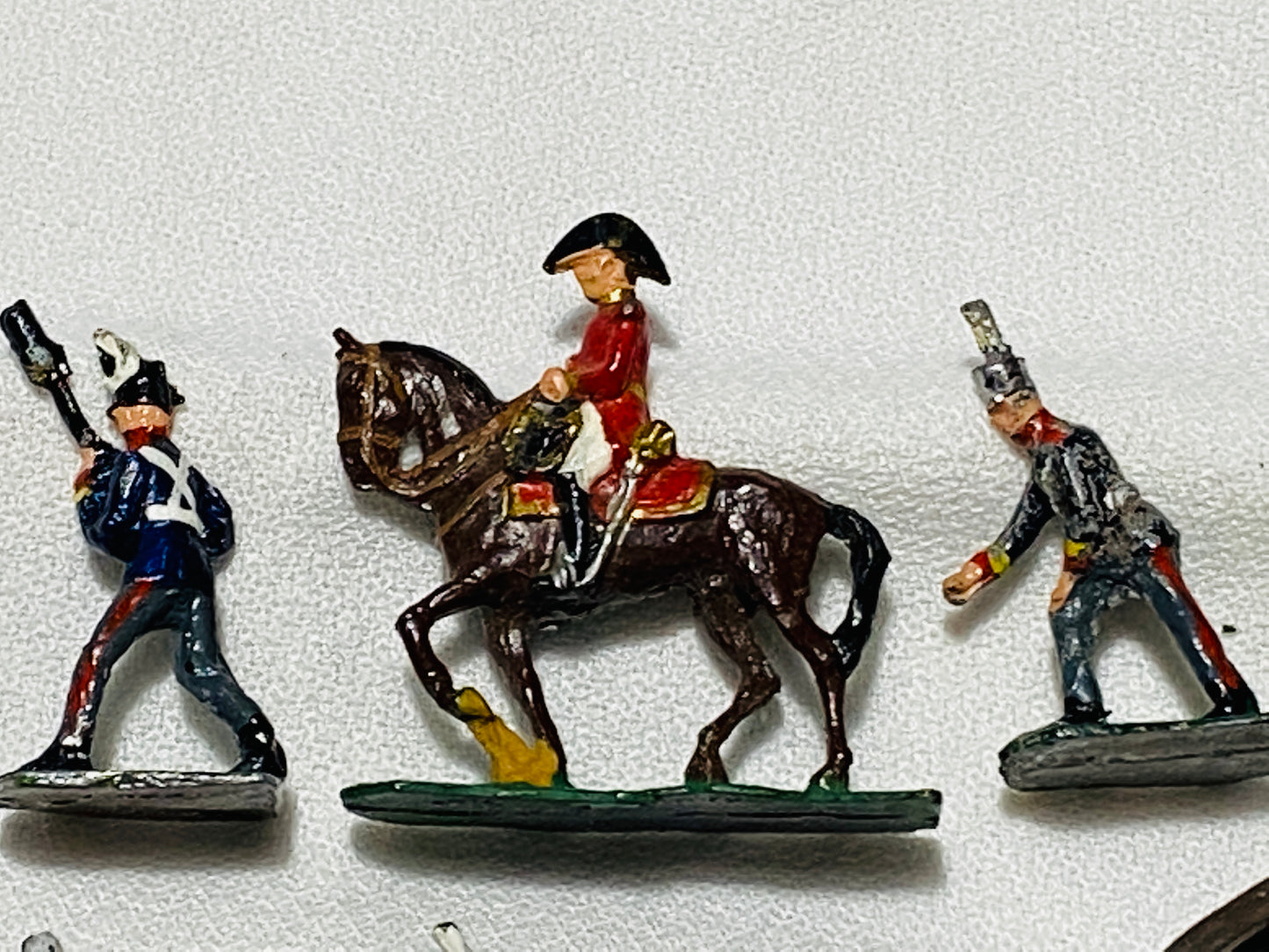 X SAE 30mm  Napoleonic War British Artillery Soldiers Made In Union S Africa