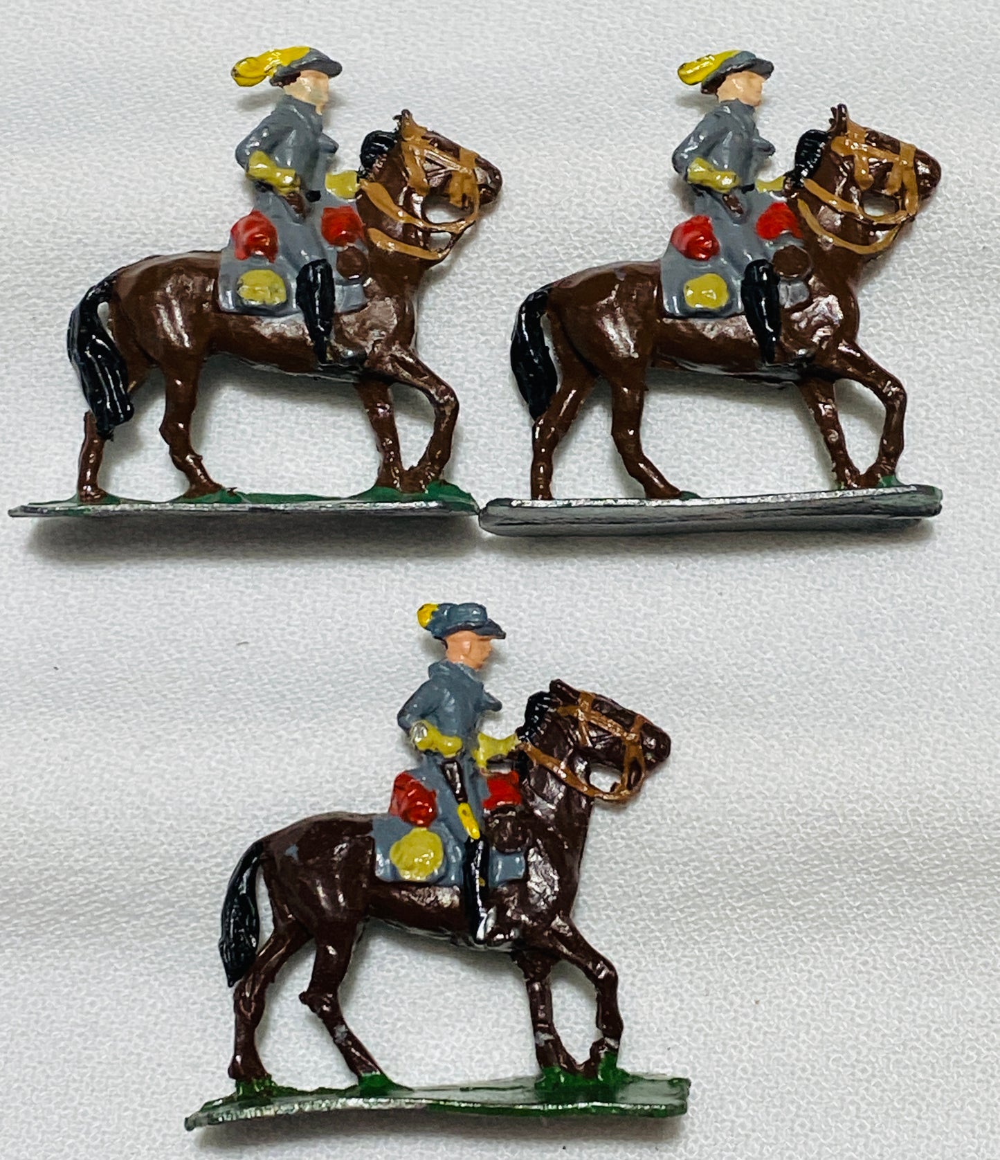 X- SAE 30mm  American Civil War 1st Virginia Confederate Cavalry Soldiers