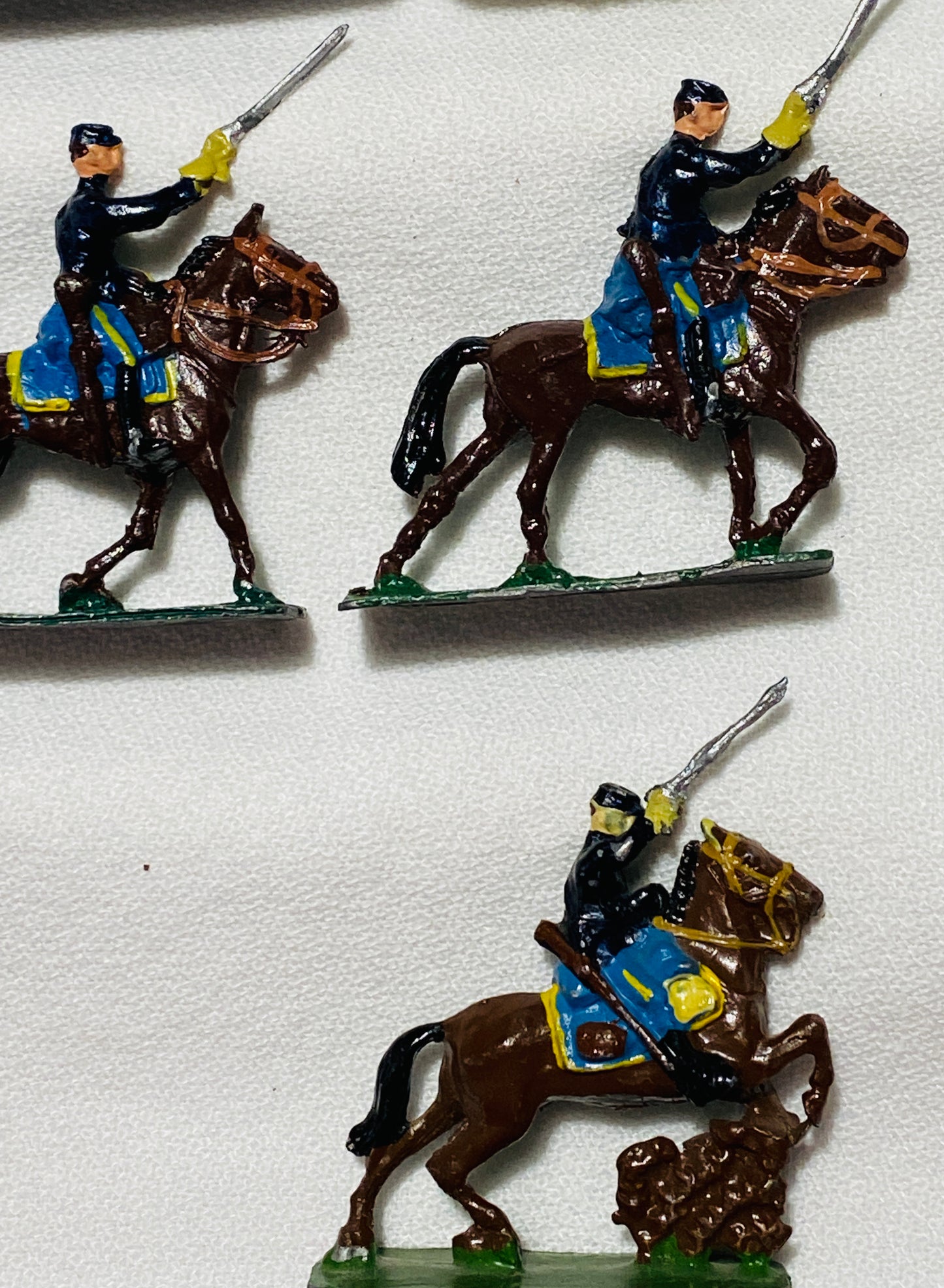 X- SAE 30mm American Civil War Federal Cavalry Soldiers