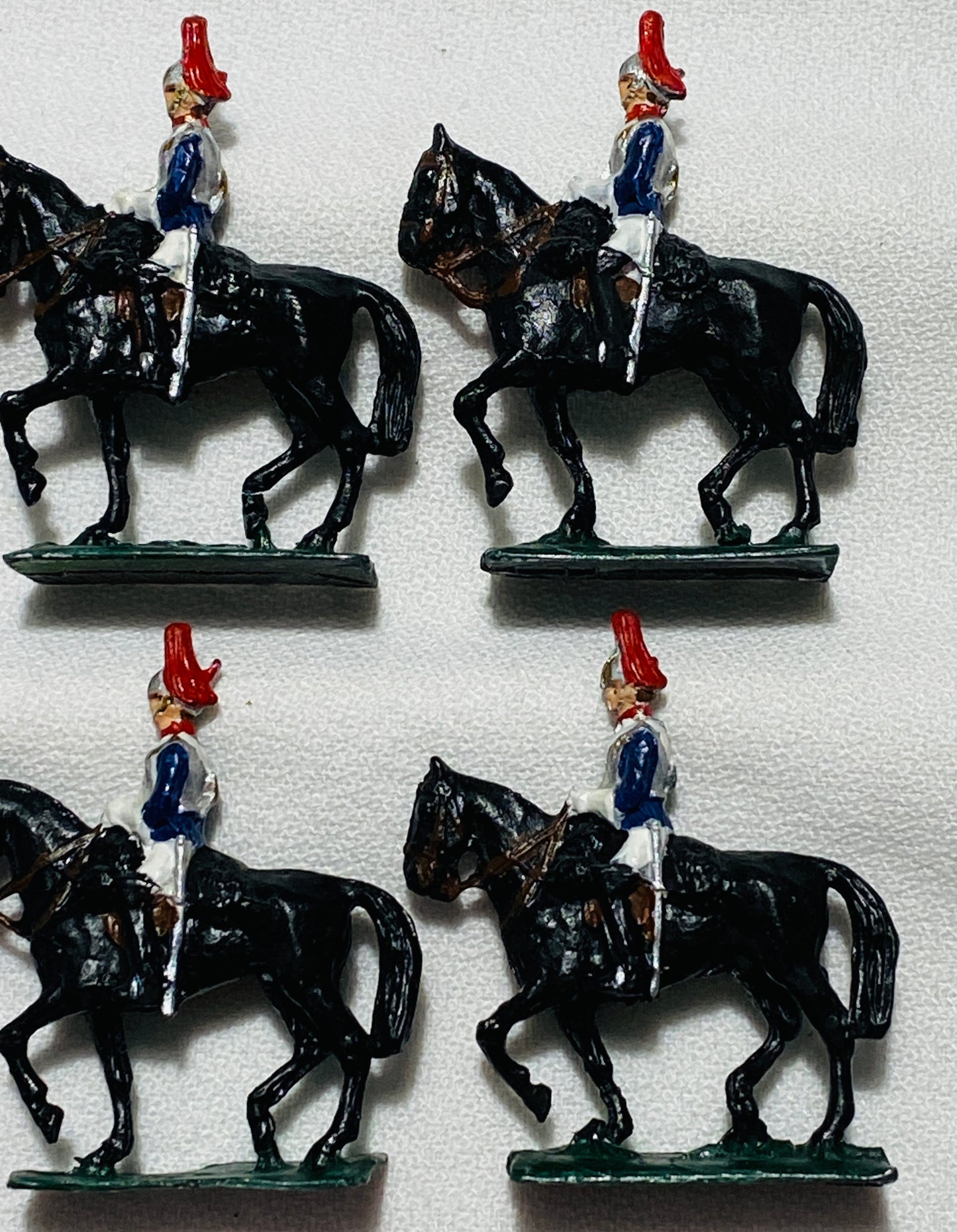 X - SAE 30mm British Household Cavalry Horse Guards #70 Lead Soldiers Union S Africa