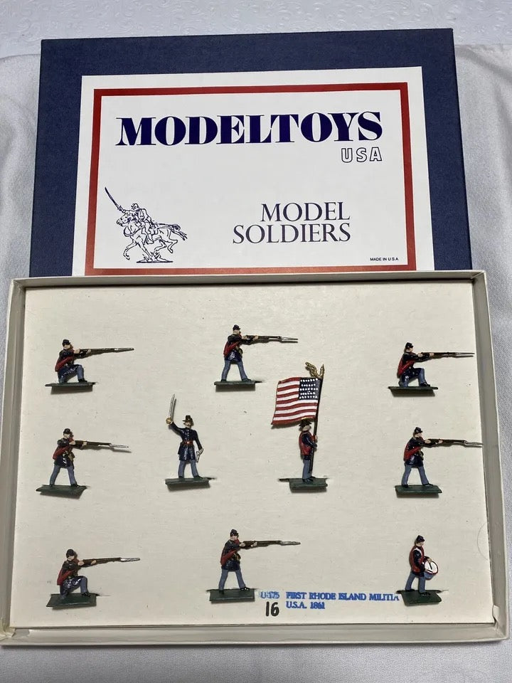 X SAE 30mm  Compatible MODELTOY American Civil War Union Rhode Island Militia