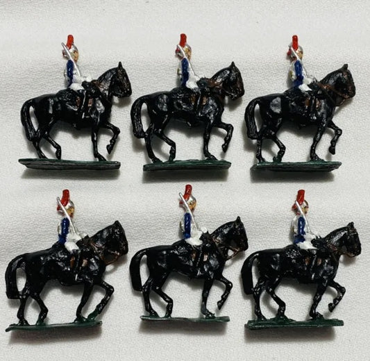 X - SAE 30mm British Household Cavalry Horse Guards #70 Lead Soldiers Union S Africa