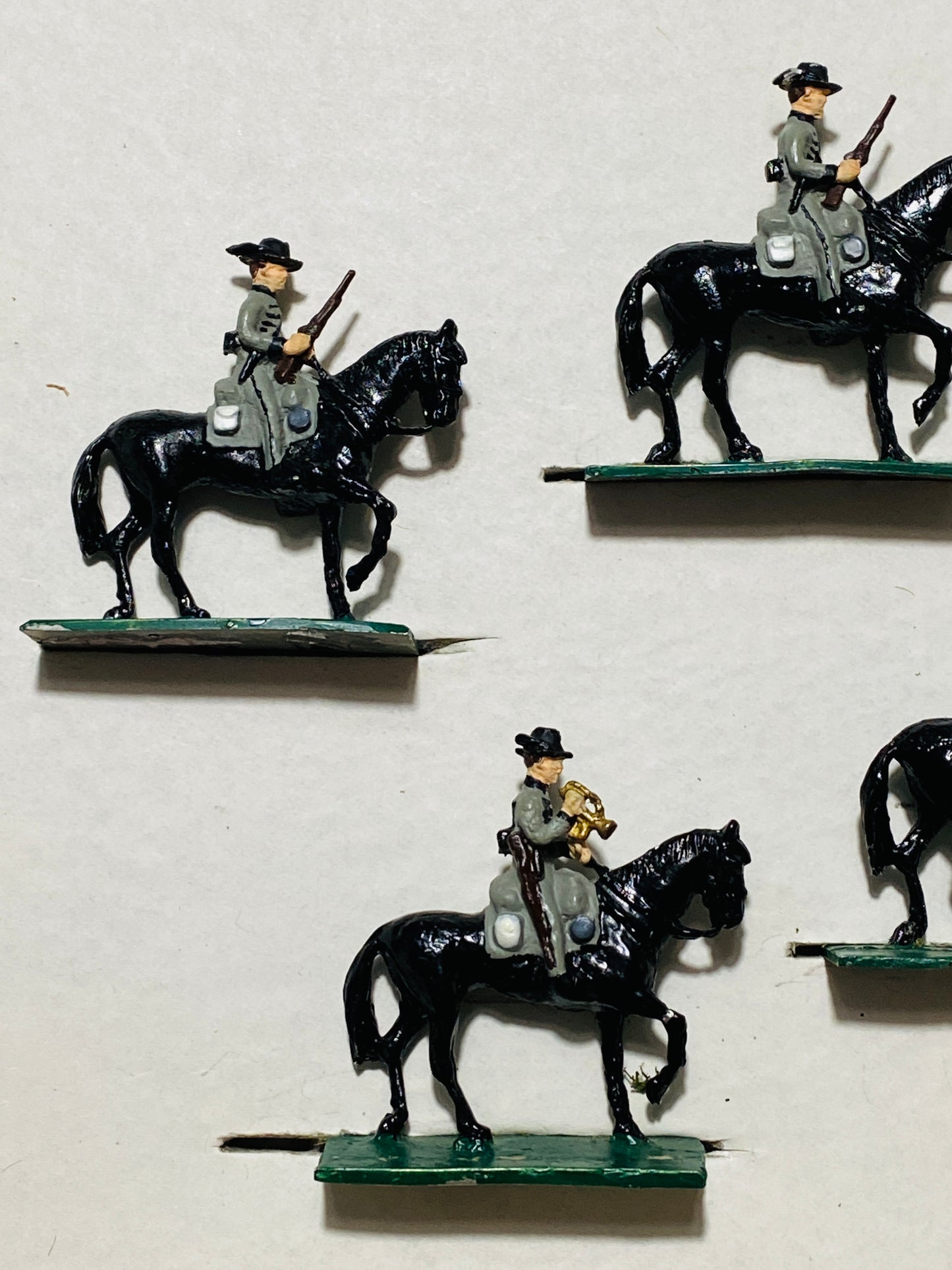 X ModelToys USA 30mm Civil War Confederate 1stVirginia Cavalry