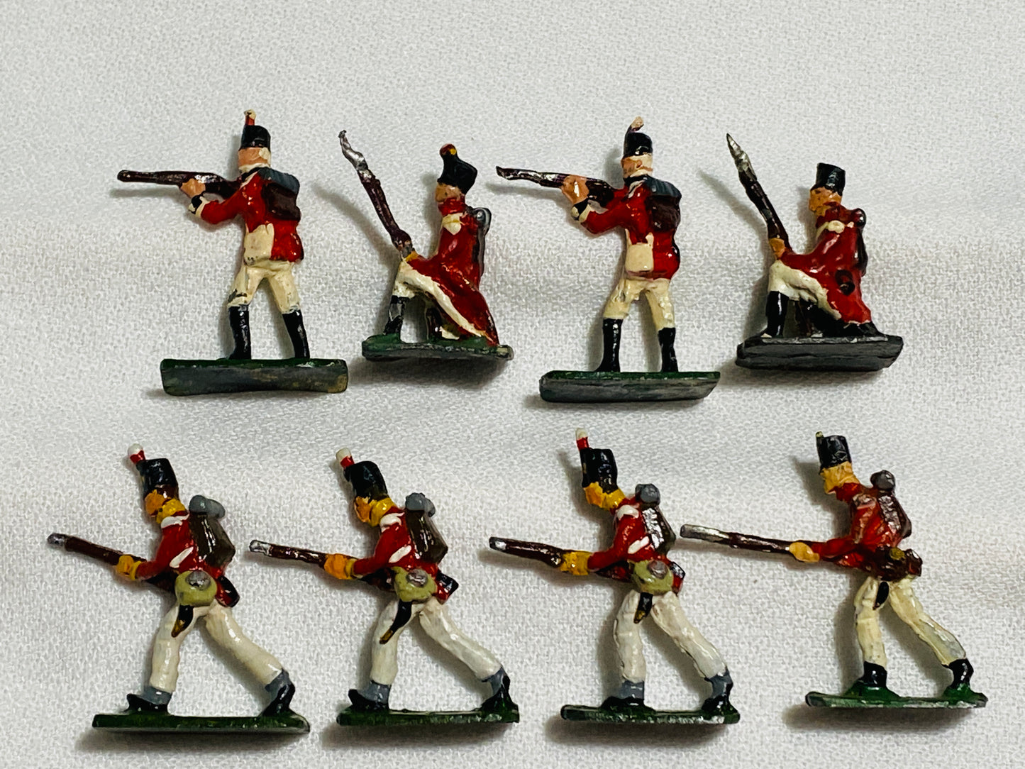 X Napoleonic War British Infantry SAE 30mm