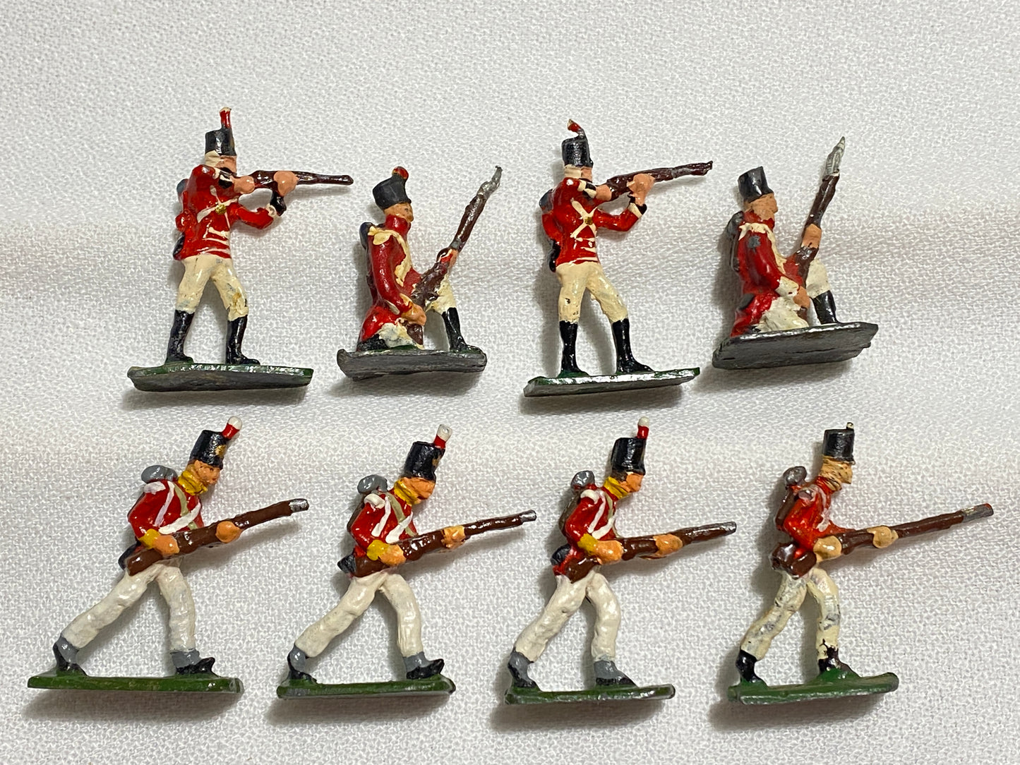 X Napoleonic War British Infantry SAE 30mm