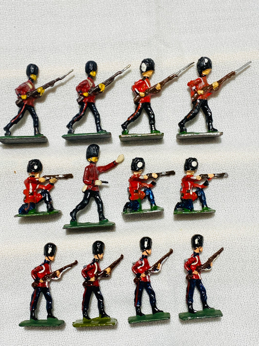 12 Napoleonic War British Infantry 