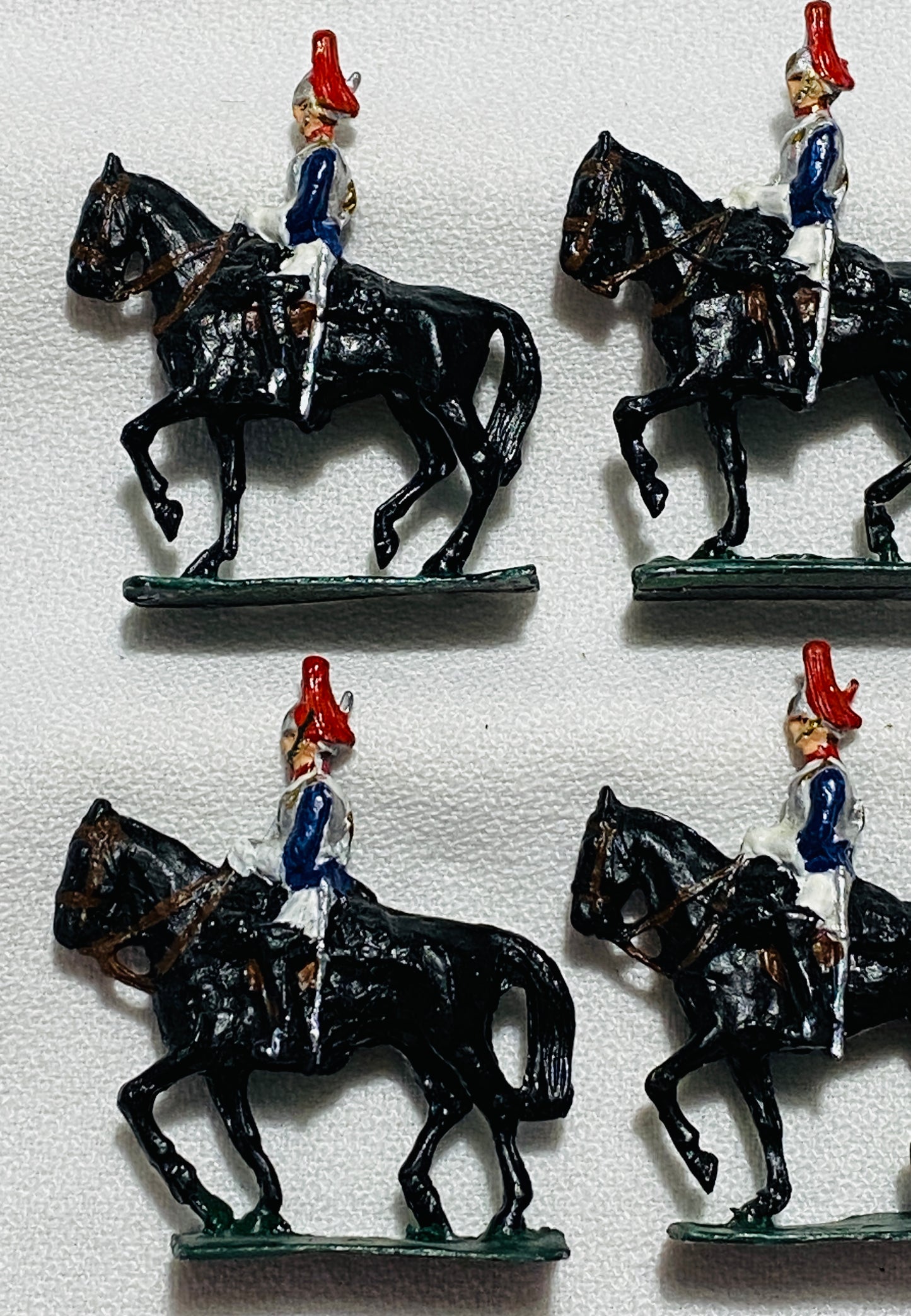 X - SAE 30mm British Household Cavalry Horse Guards #70 Lead Soldiers Union S Africa