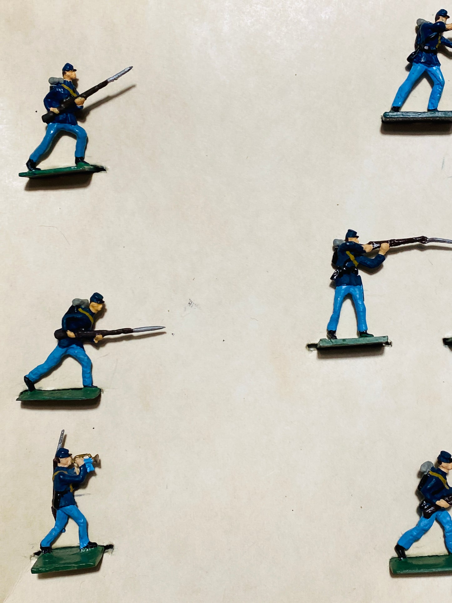 X ModelToys USA 30mm Civil War Union Infantry in Action