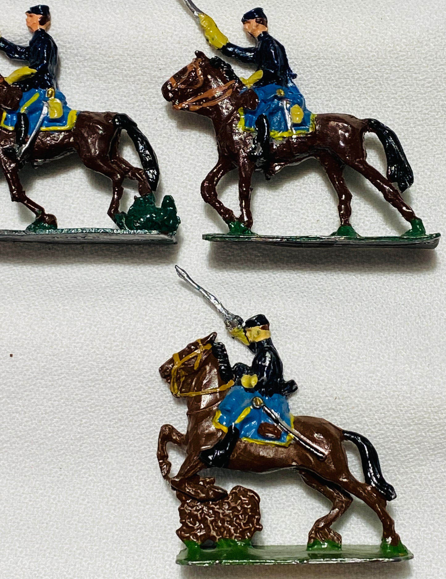 X- SAE 30mm American Civil War Federal Cavalry Soldiers