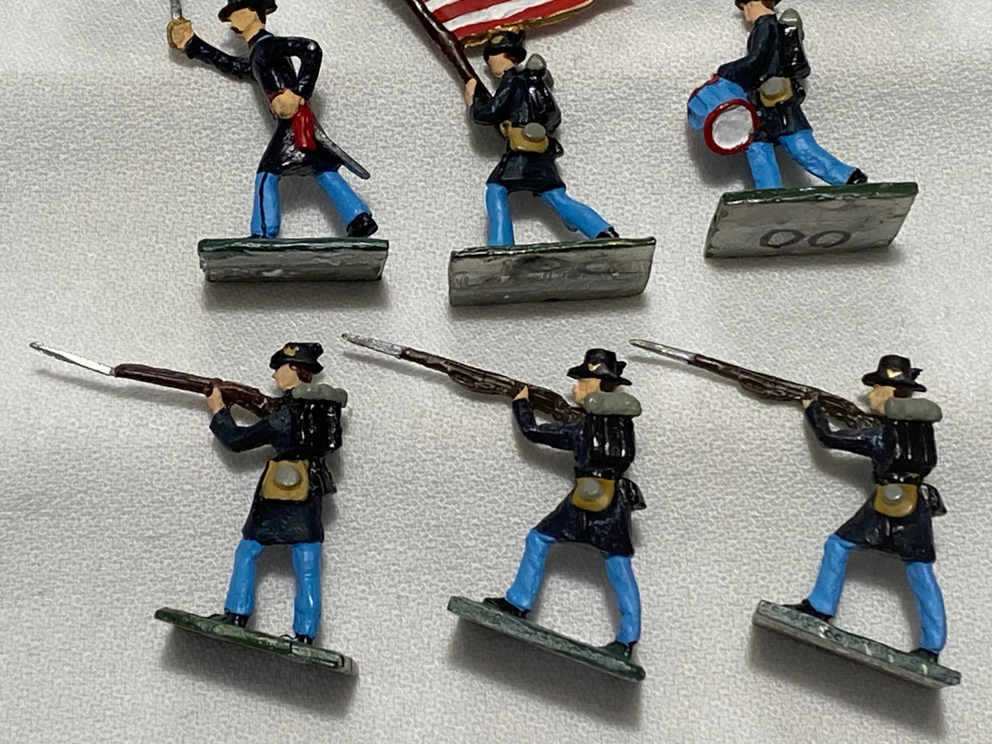 X- SAE Compatible 30mm ModelToys USA MODELTOY American Civil War Union IRON BRIGADE / Black Hat